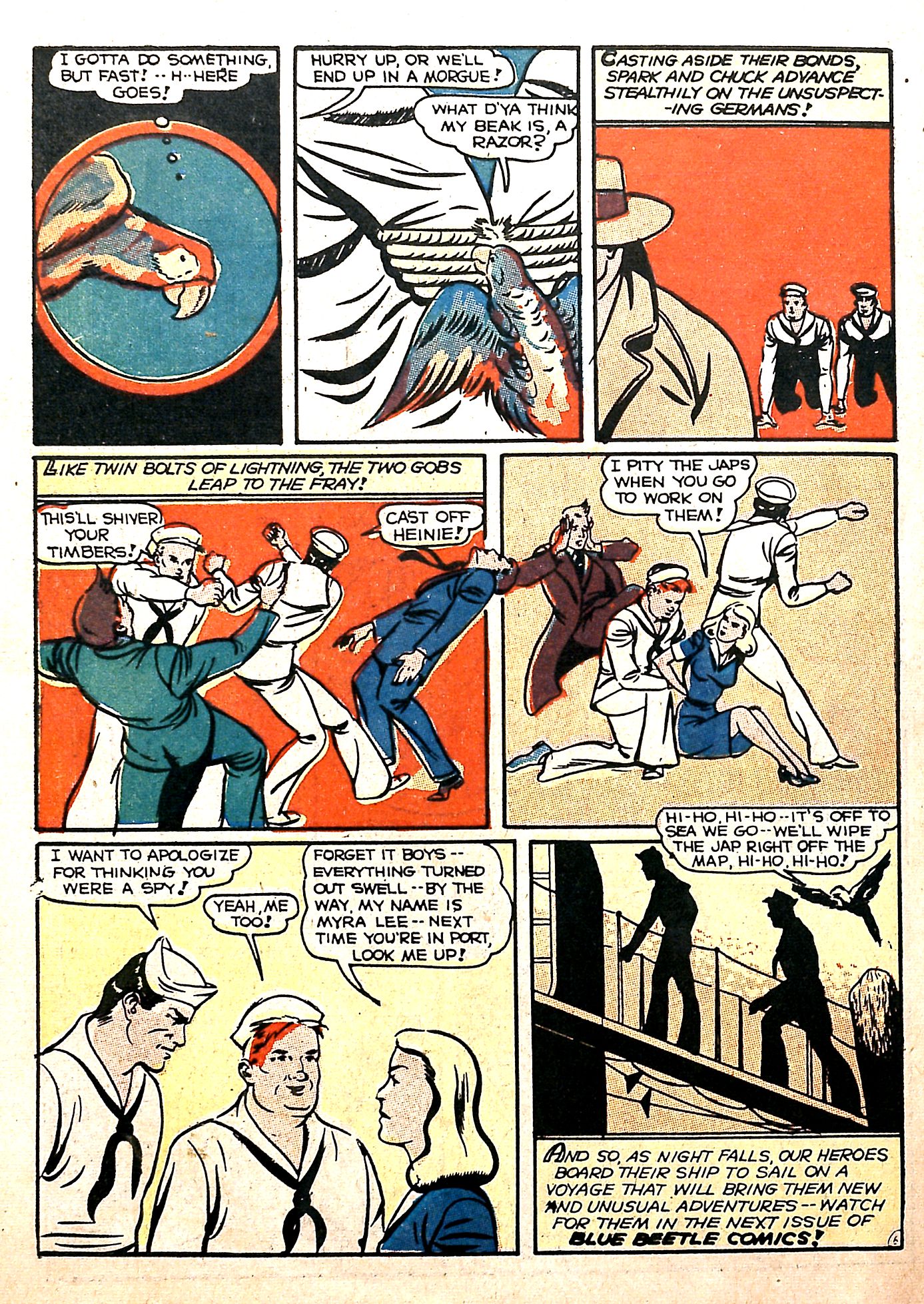 Read online The Blue Beetle comic -  Issue #18 - 66