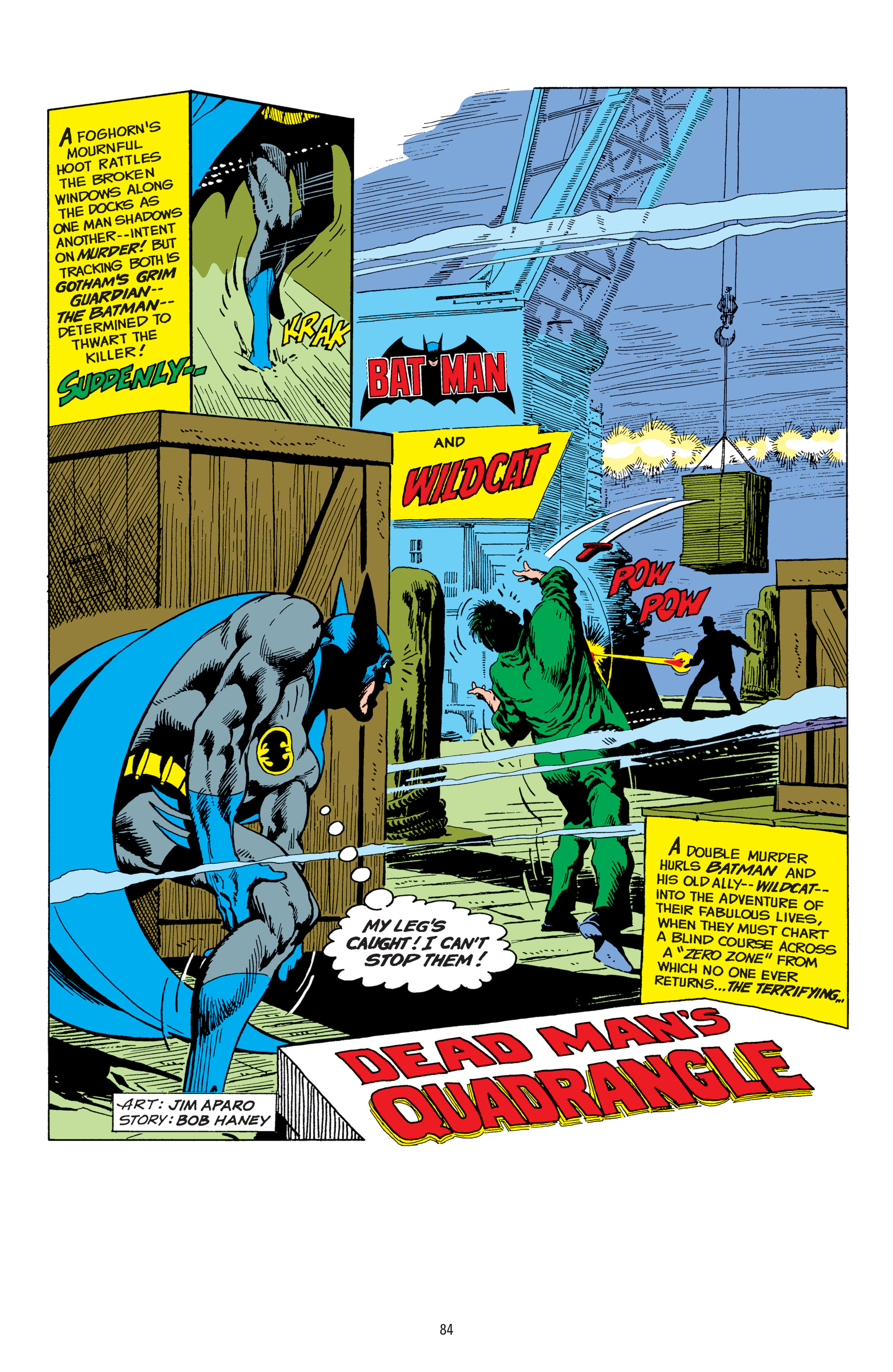 Read online Legends of the Dark Knight: Jim Aparo comic -  Issue # TPB 2 (Part 1) - 85