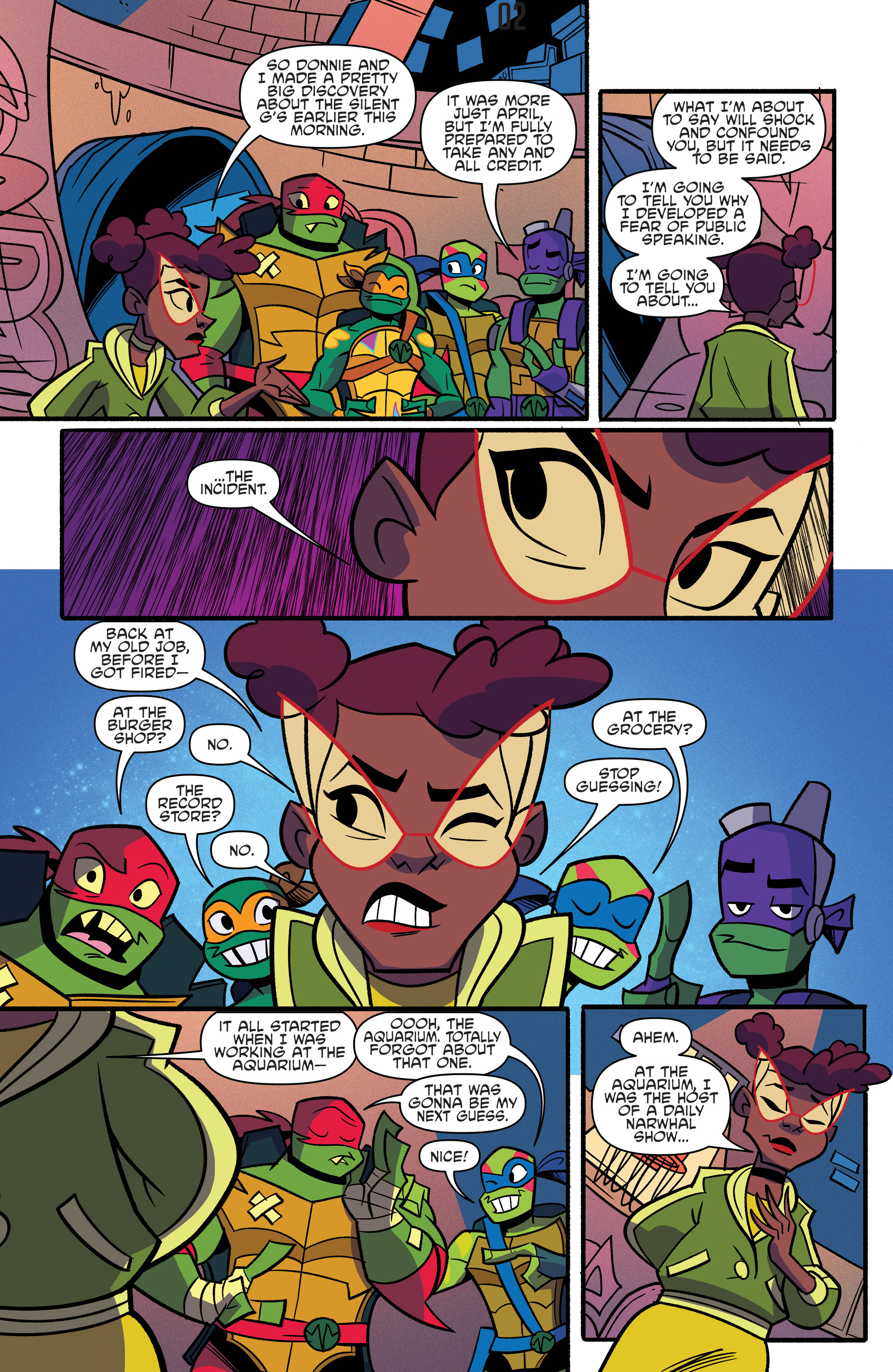 Read online Rise of the Teenage Mutant Ninja Turtles: Sound Off! comic -  Issue #2 - 11