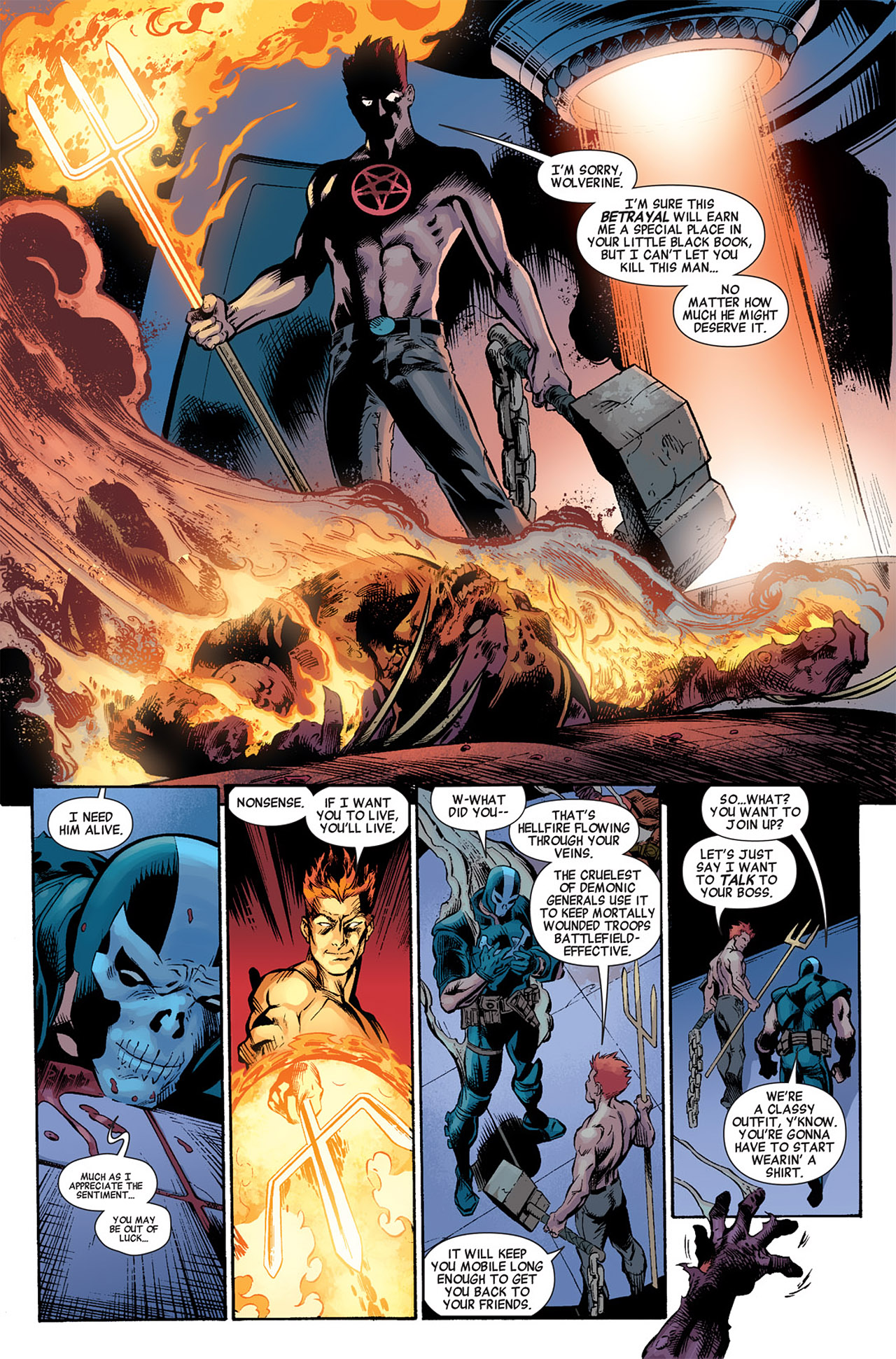 Read online Fear Itself: The Fearless comic -  Issue #7 - 18