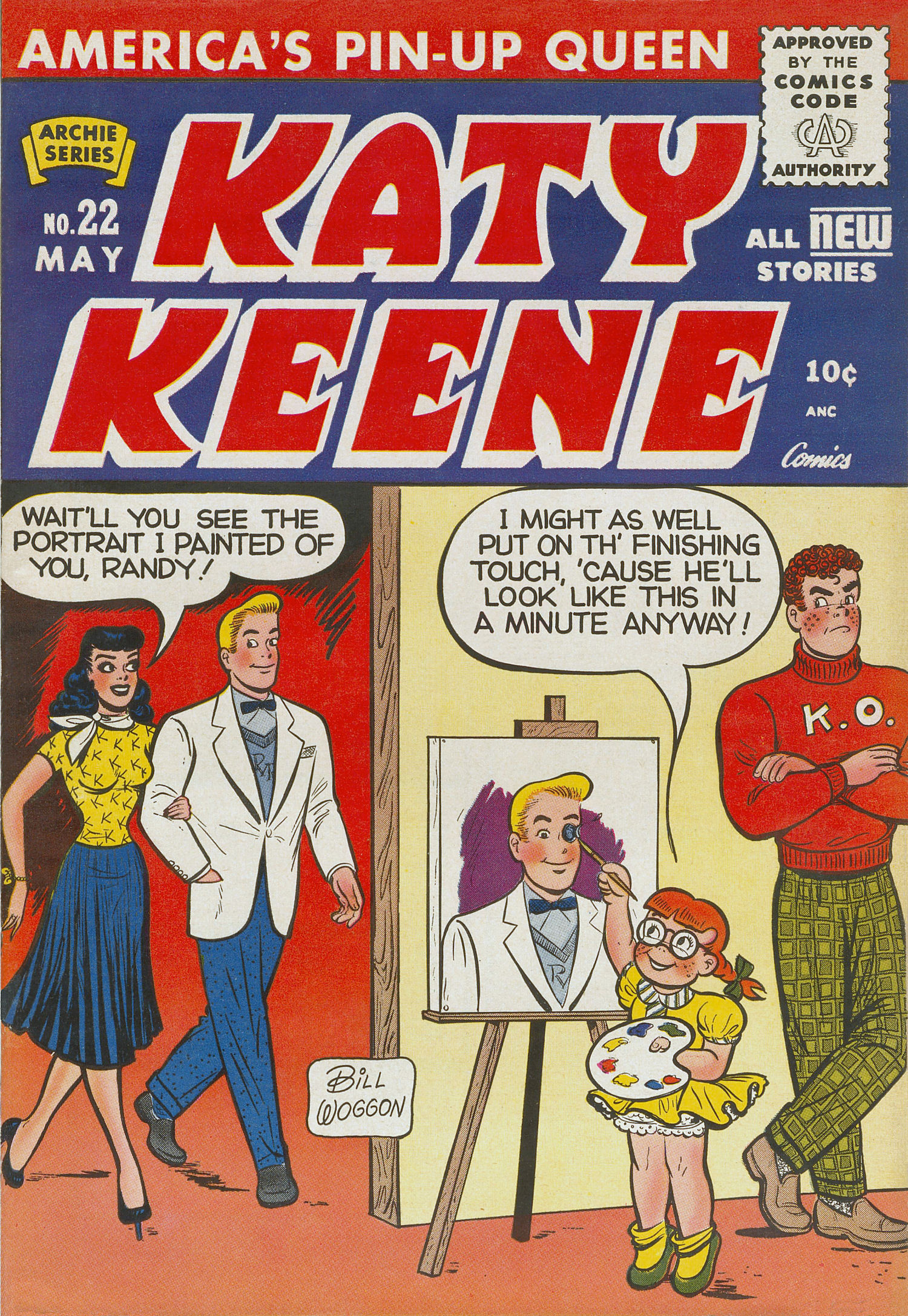 Read online Katy Keene (1949) comic -  Issue #22 - 1