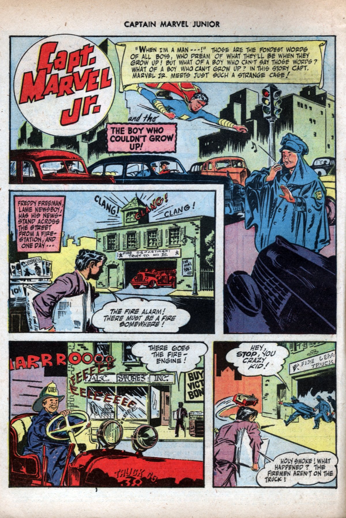 Read online Captain Marvel, Jr. comic -  Issue #40 - 4