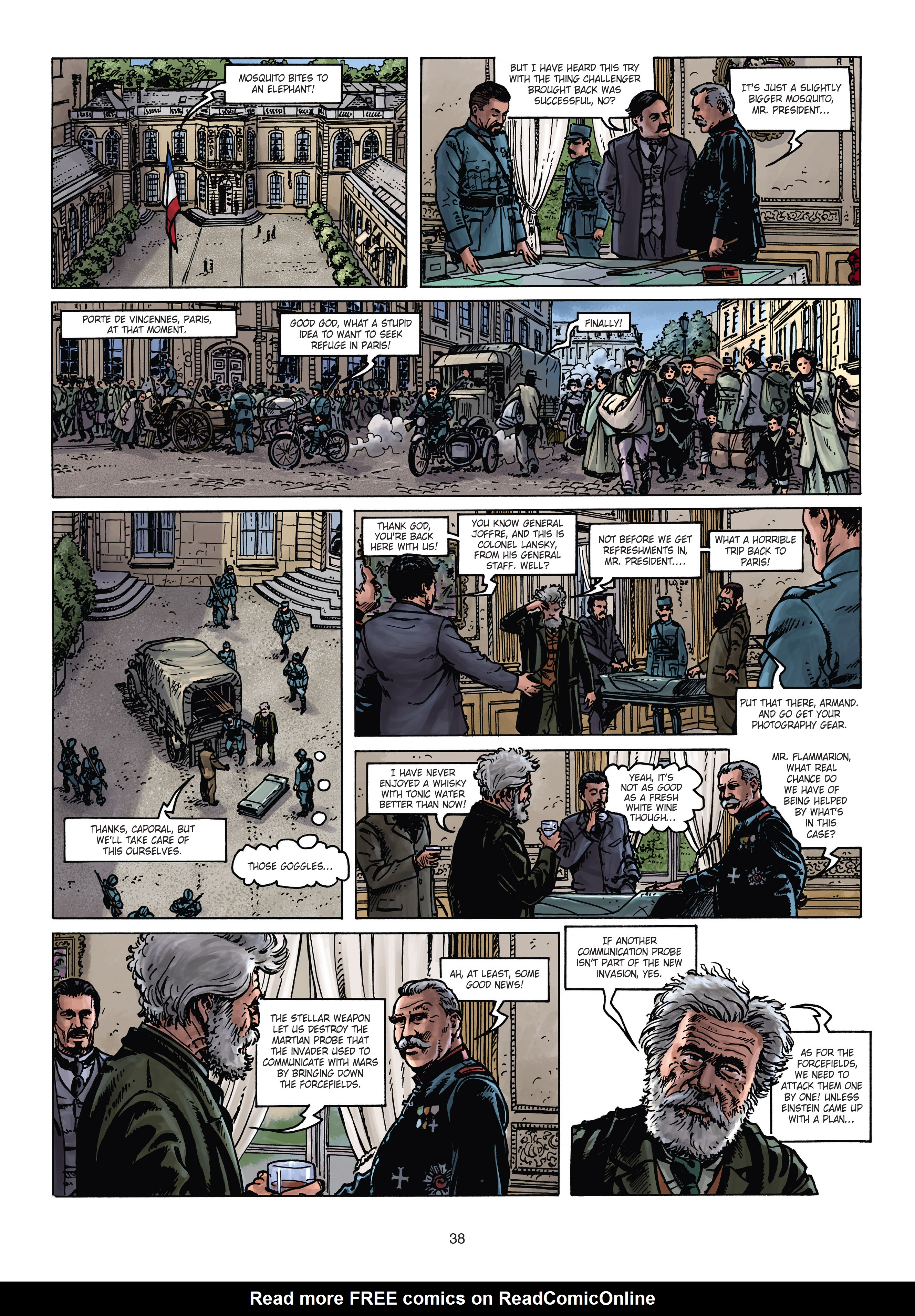 Read online War of the World War One Vol. 3: The Monsters from Mars comic -  Issue # Full - 38