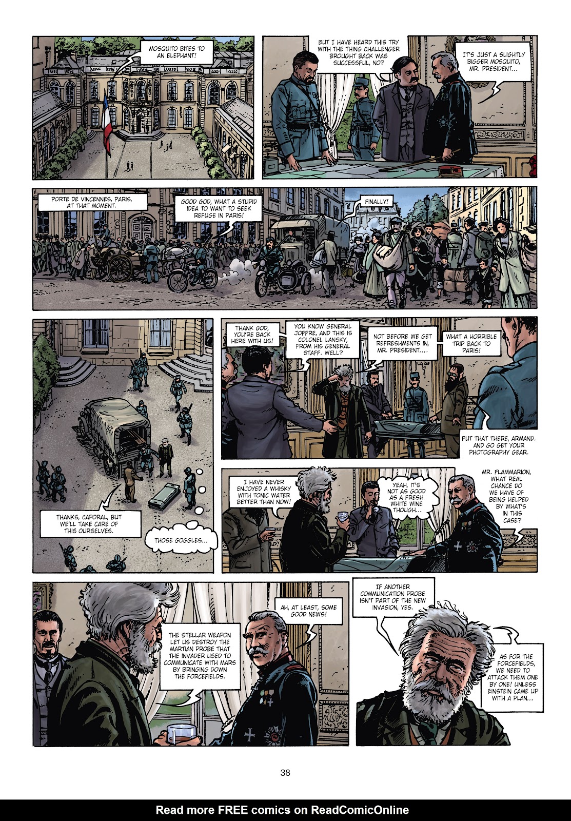 War of the World War One Vol. 3: The Monsters from Mars issue Full - Page 38