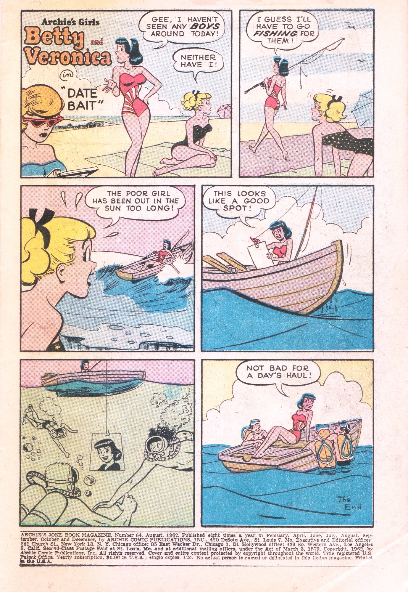 Read online Archie's Joke Book Magazine comic -  Issue #64 - 3