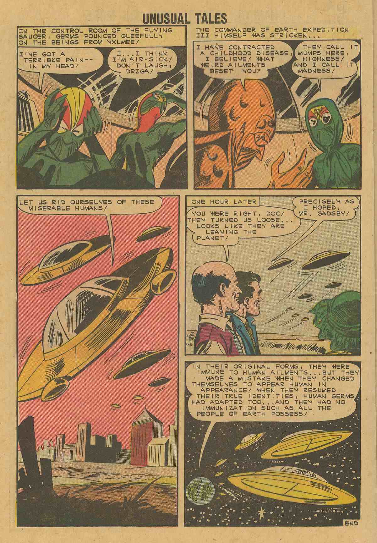 Read online Unusual Tales comic -  Issue #32 - 20