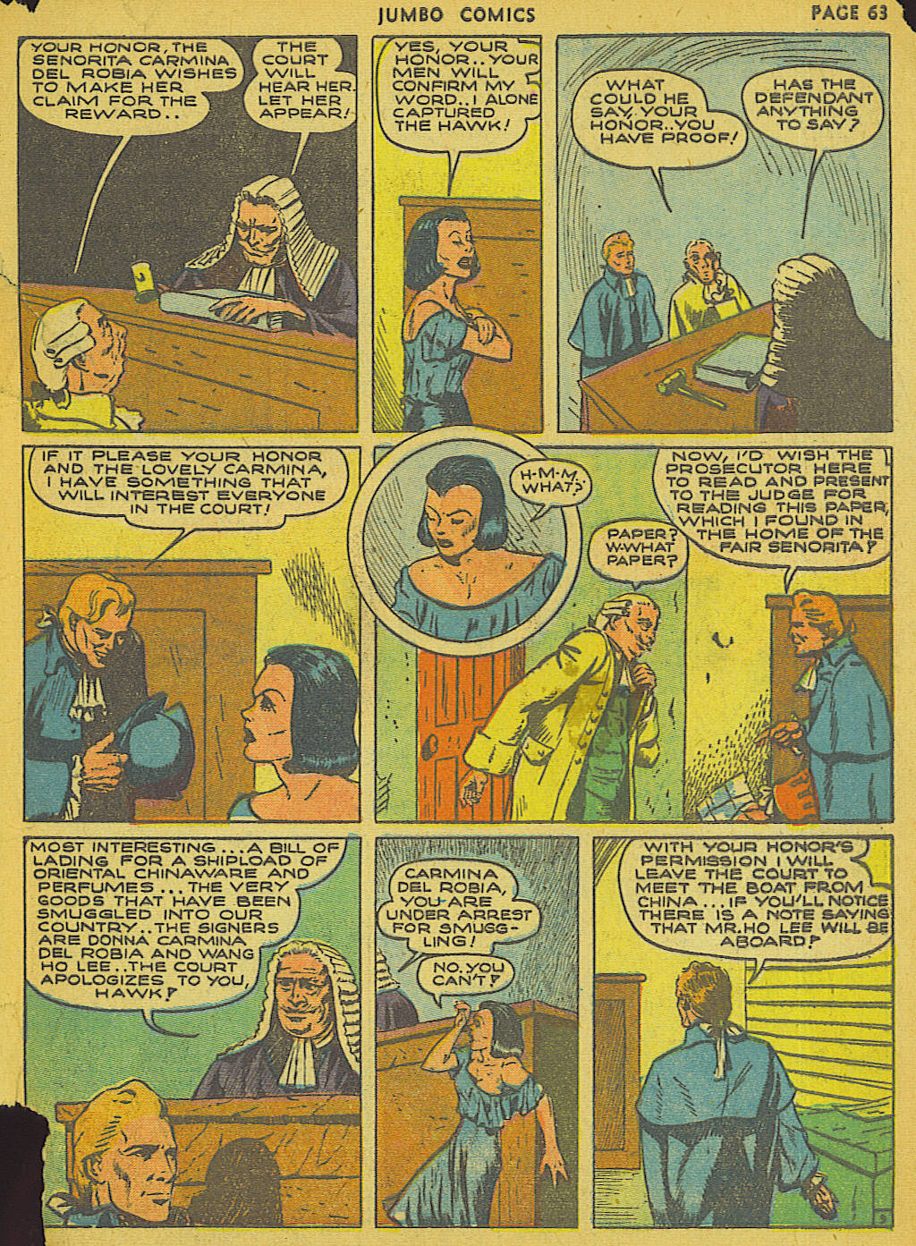 Read online Jumbo Comics comic -  Issue #26 - 62