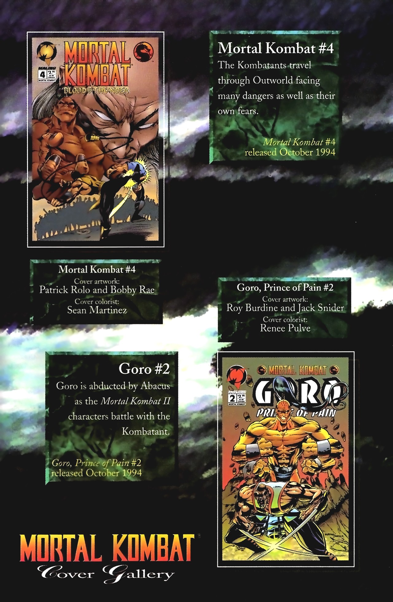 Read online Mortal Kombat (1994) comic -  Issue #0 - 25