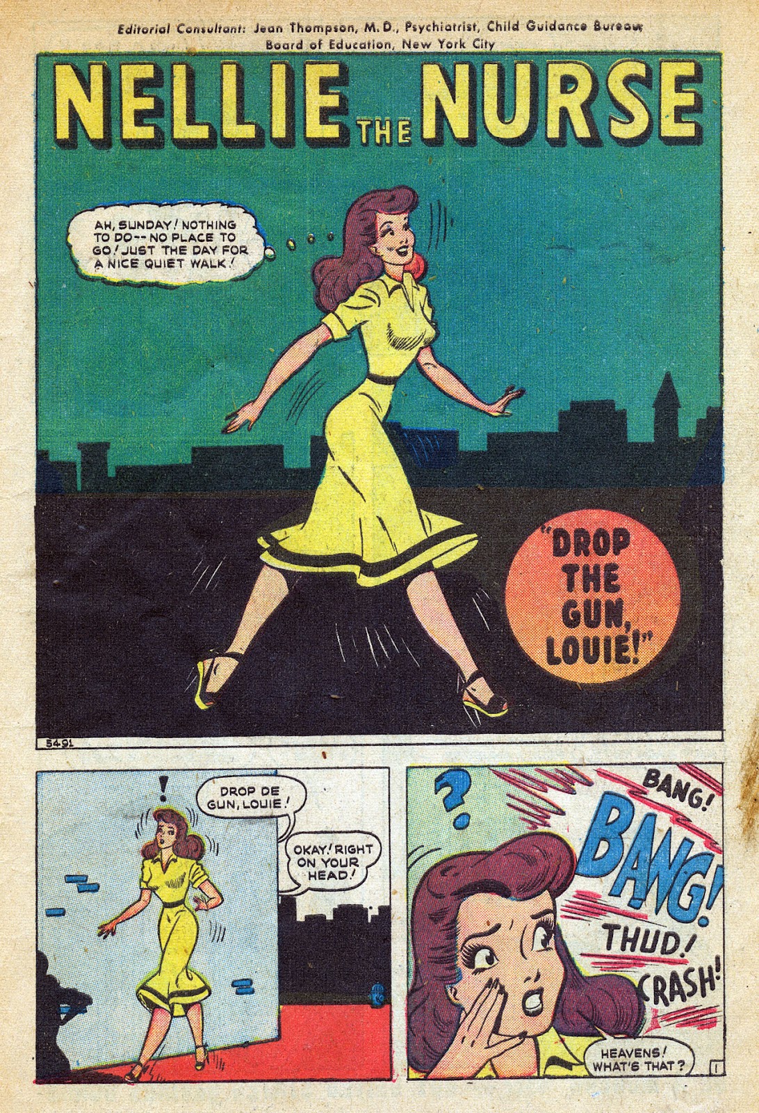 Read online Nellie The Nurse (1945) comic -  Issue #20 - 3