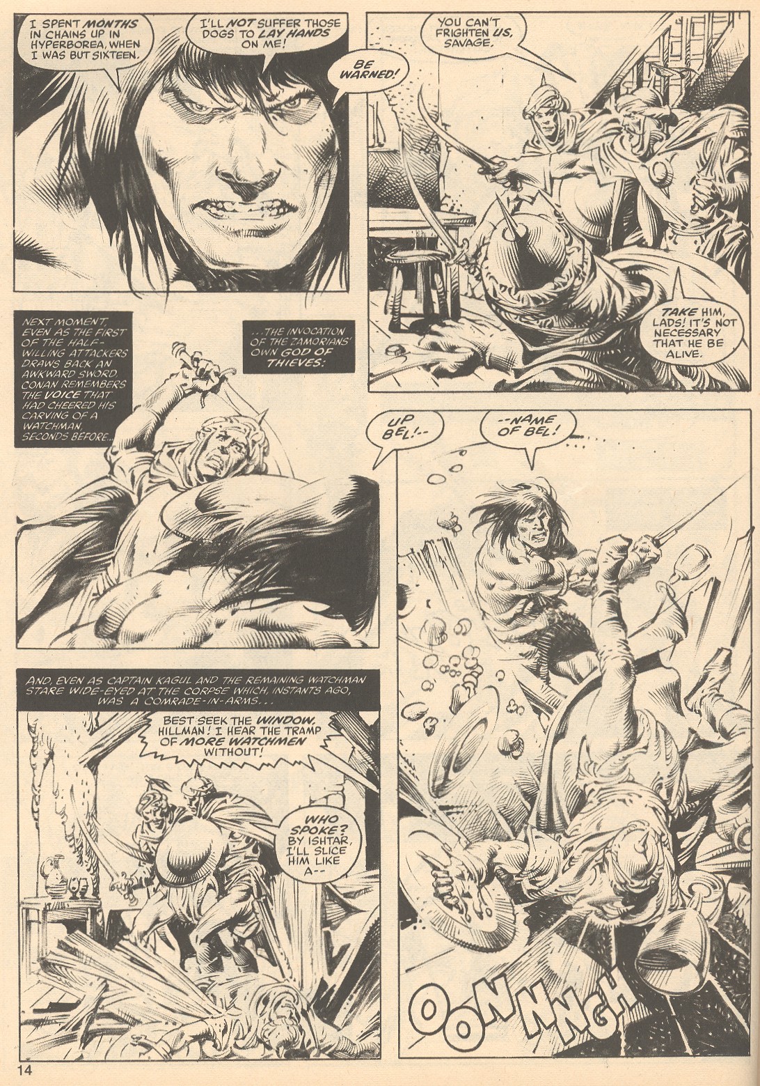 Read online The Savage Sword Of Conan comic -  Issue #53 - 14