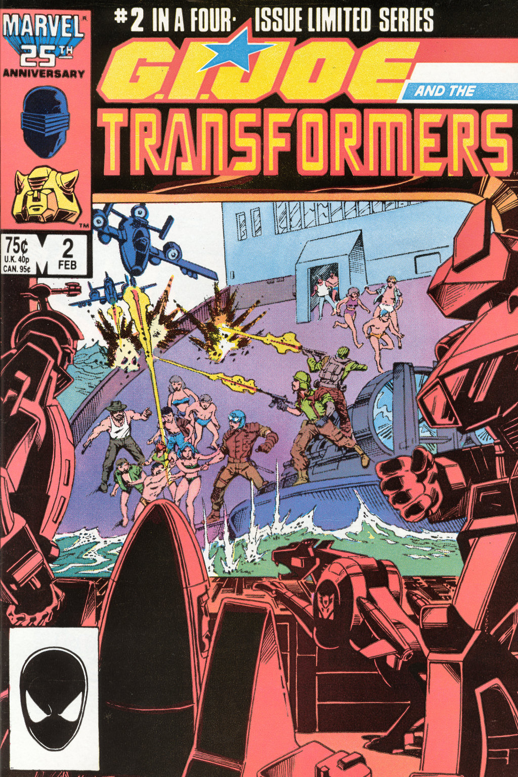 Read online G.I. Joe and The Transformers comic -  Issue #2 - 1