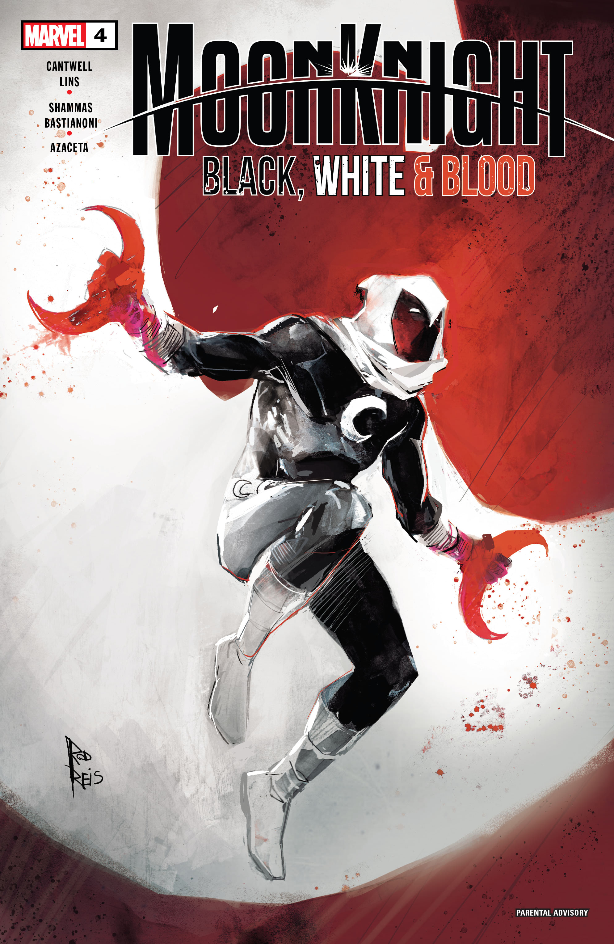 Read online Moon Knight: Black, White & Blood comic -  Issue #4 - 1