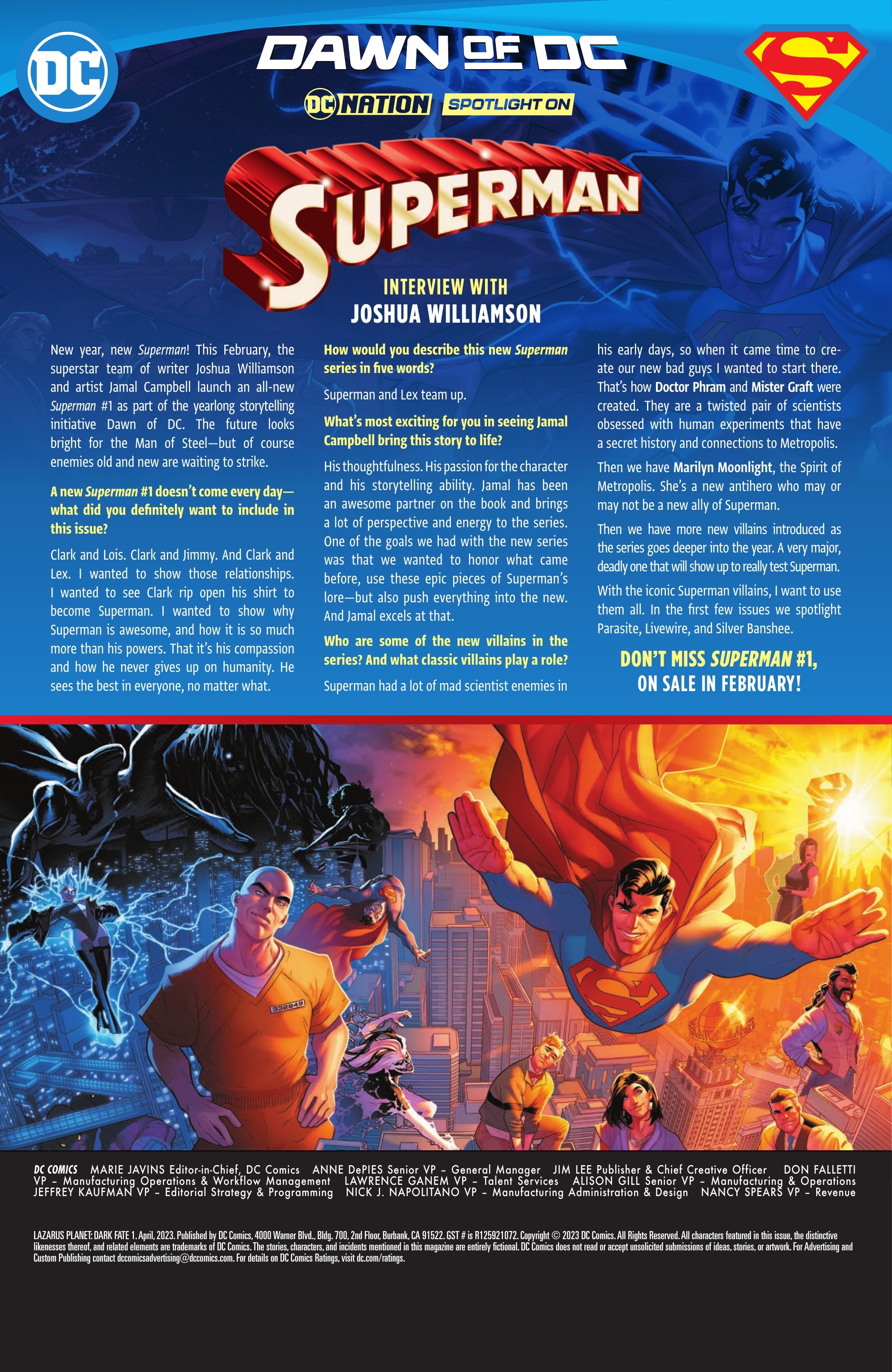 Read online Lazarus Planet: Dark Fate comic -  Issue # Full - 46