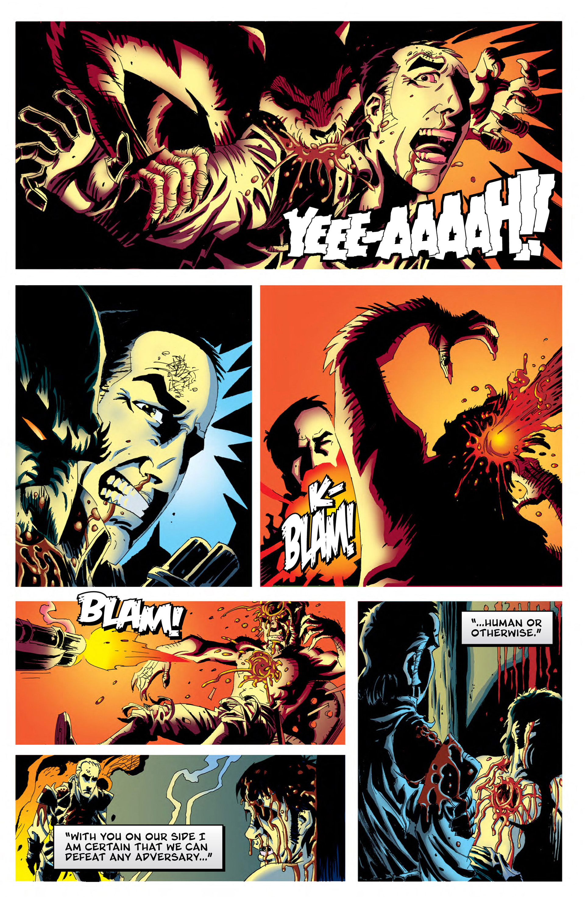 Read online Flesh and Blood comic -  Issue # TPB 1 - 34