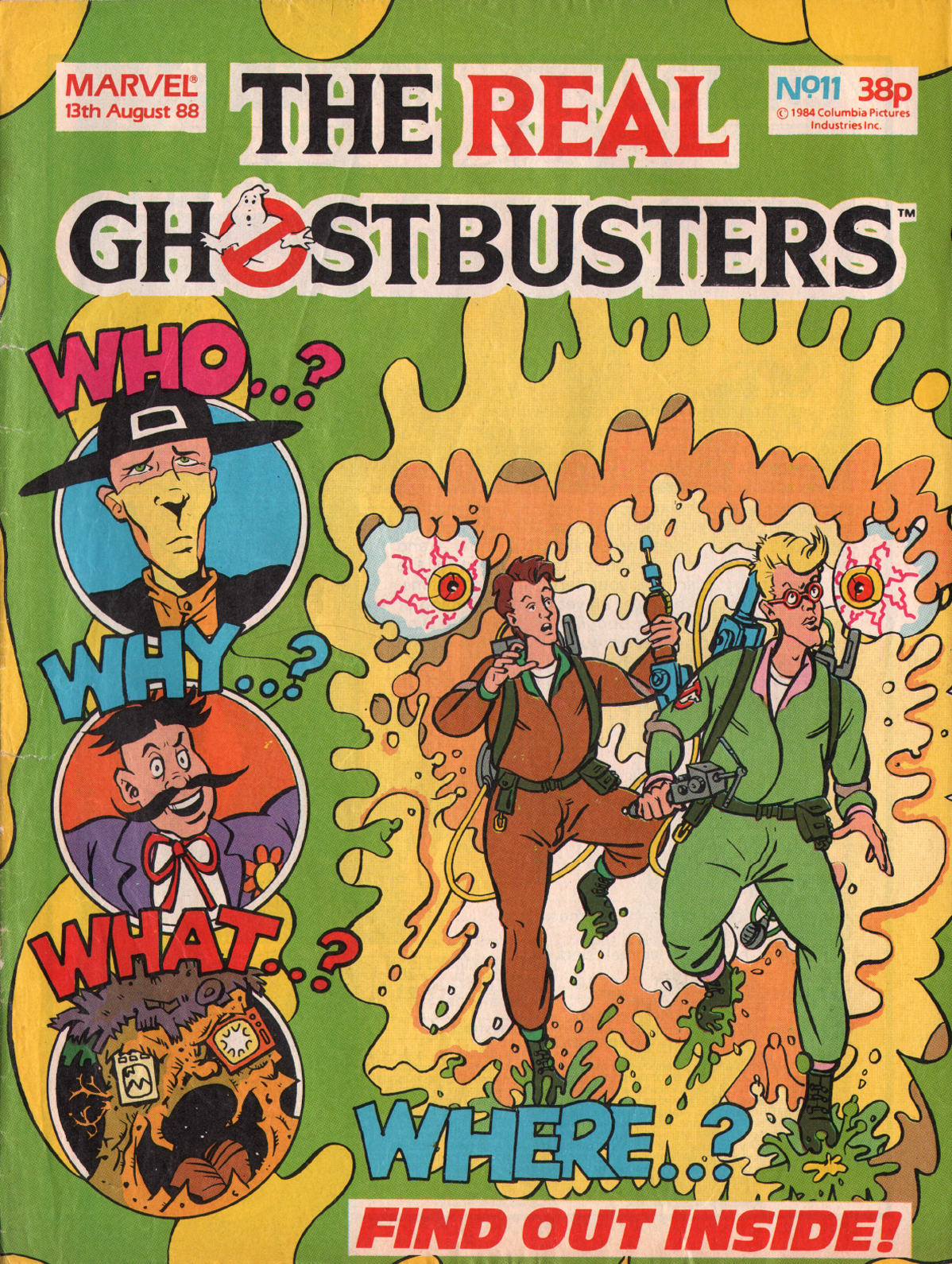 Read online The Real Ghostbusters comic -  Issue #11 - 1