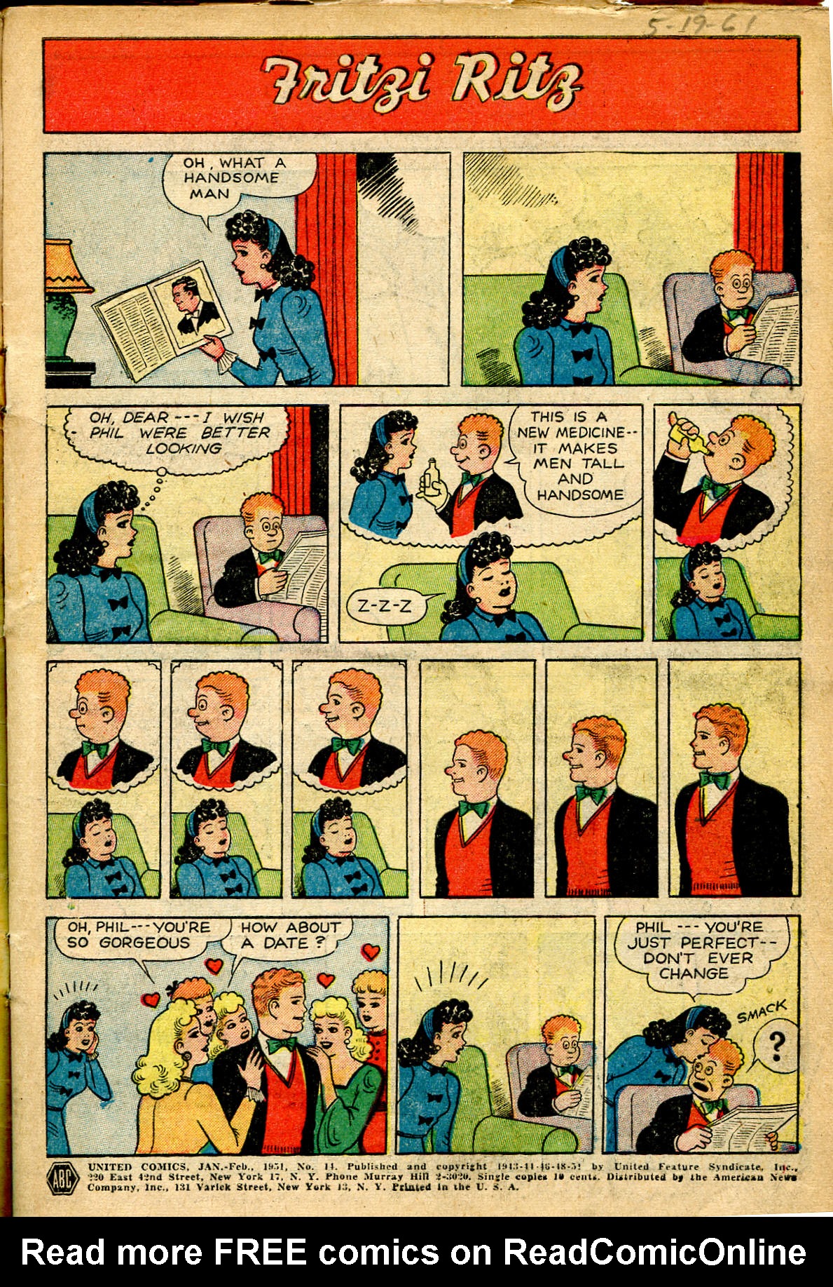 Read online United Comics comic -  Issue #14 - 3