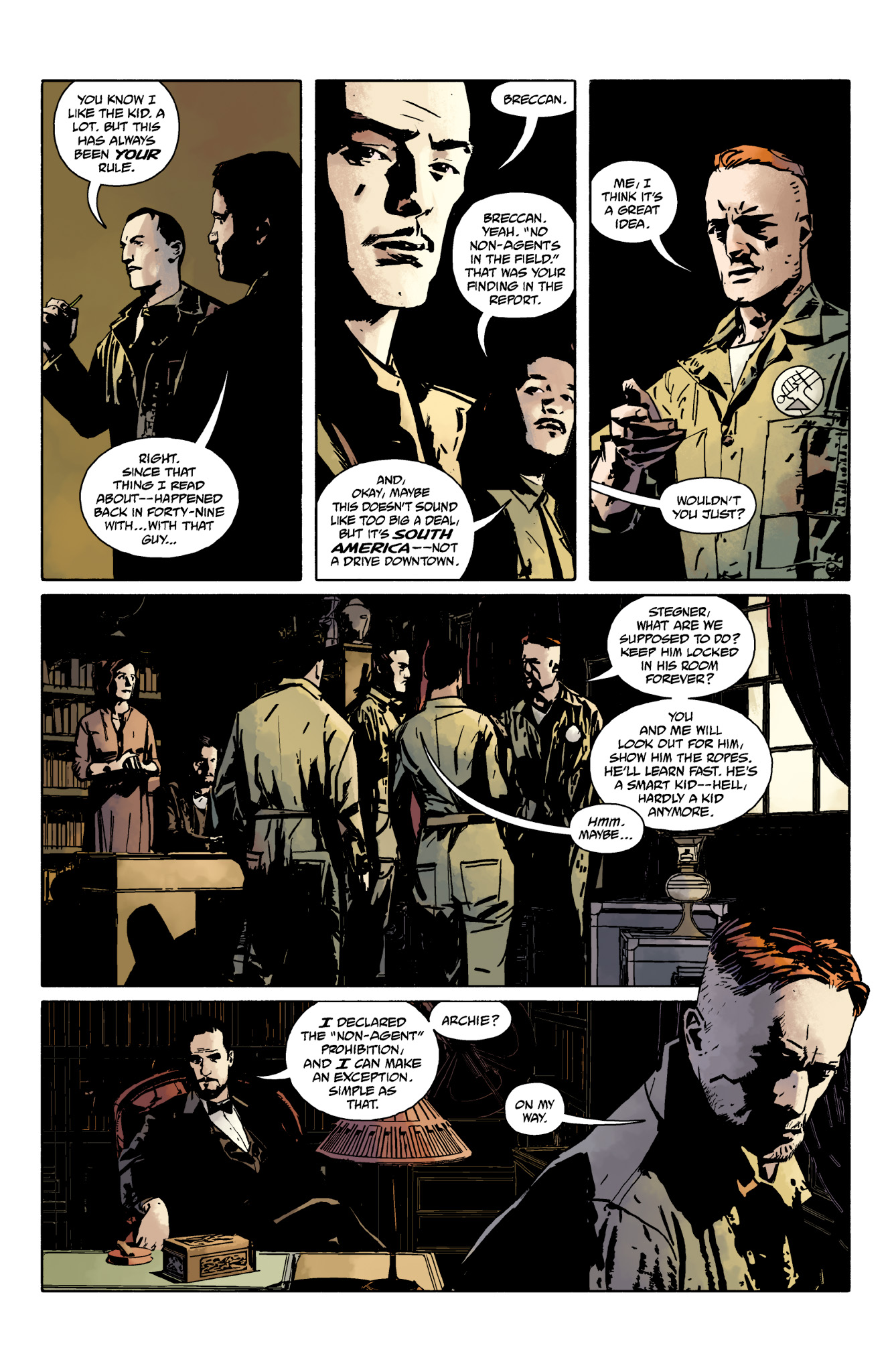 Read online Hellboy and the B.P.R.D. comic -  Issue #1 - 10