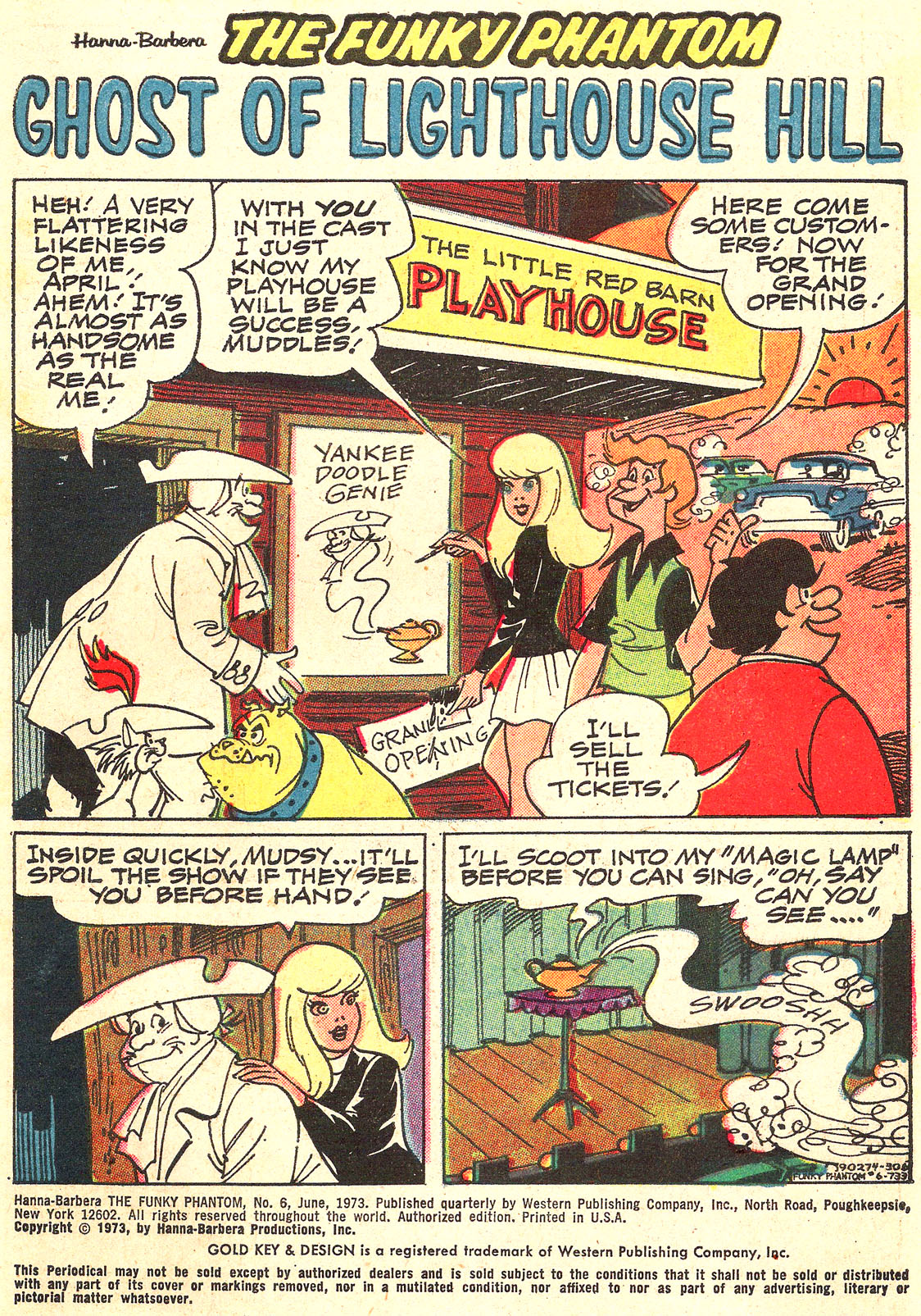 Read online The Funky Phantom comic -  Issue #6 - 3