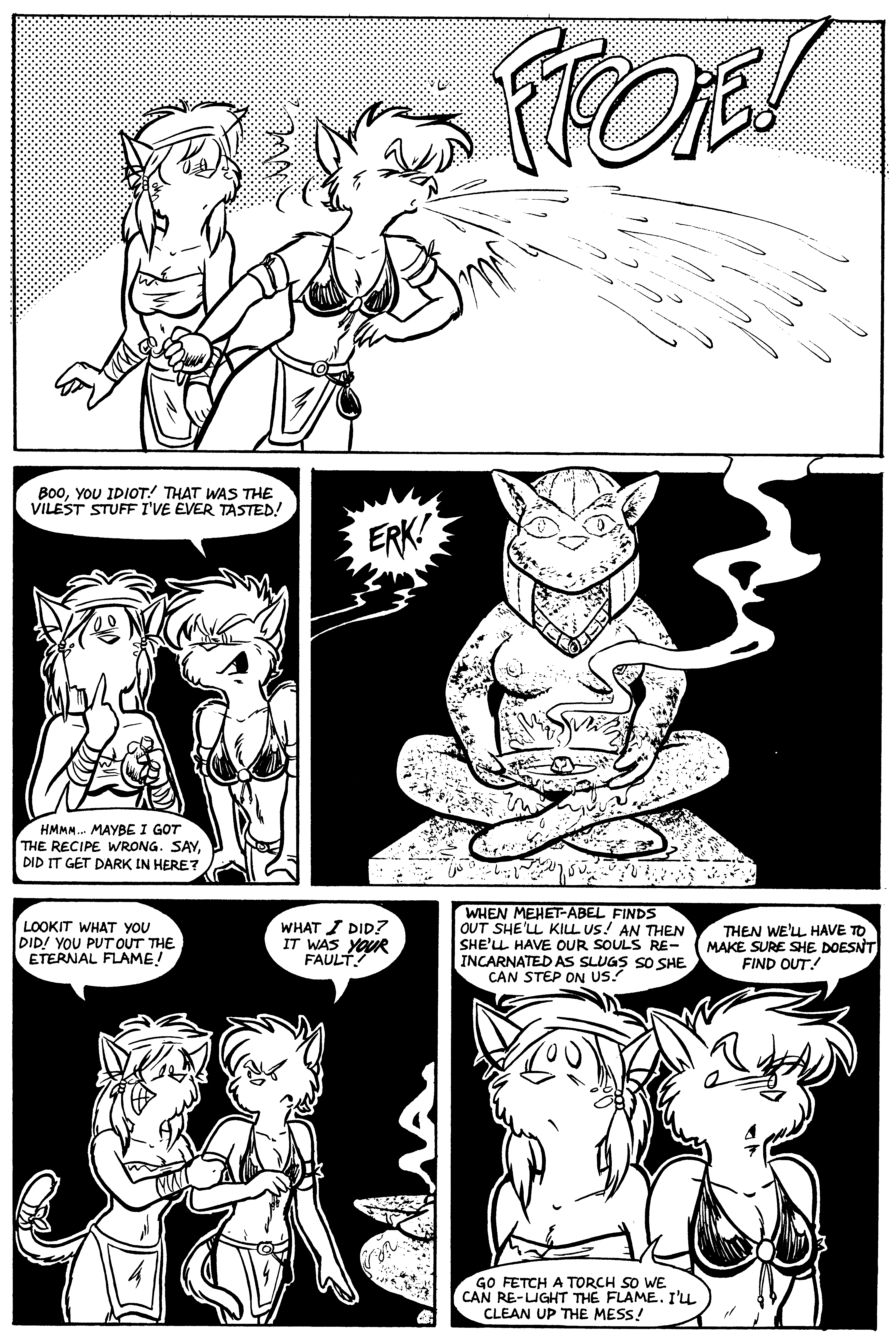 Read online Aztec Anthropomorphic Amazons comic -  Issue # Full - 15