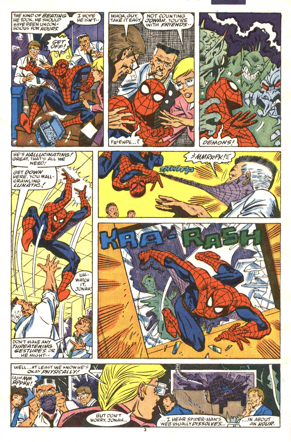 Read online Web of Spider-Man (1985) comic -  Issue #48 - 4