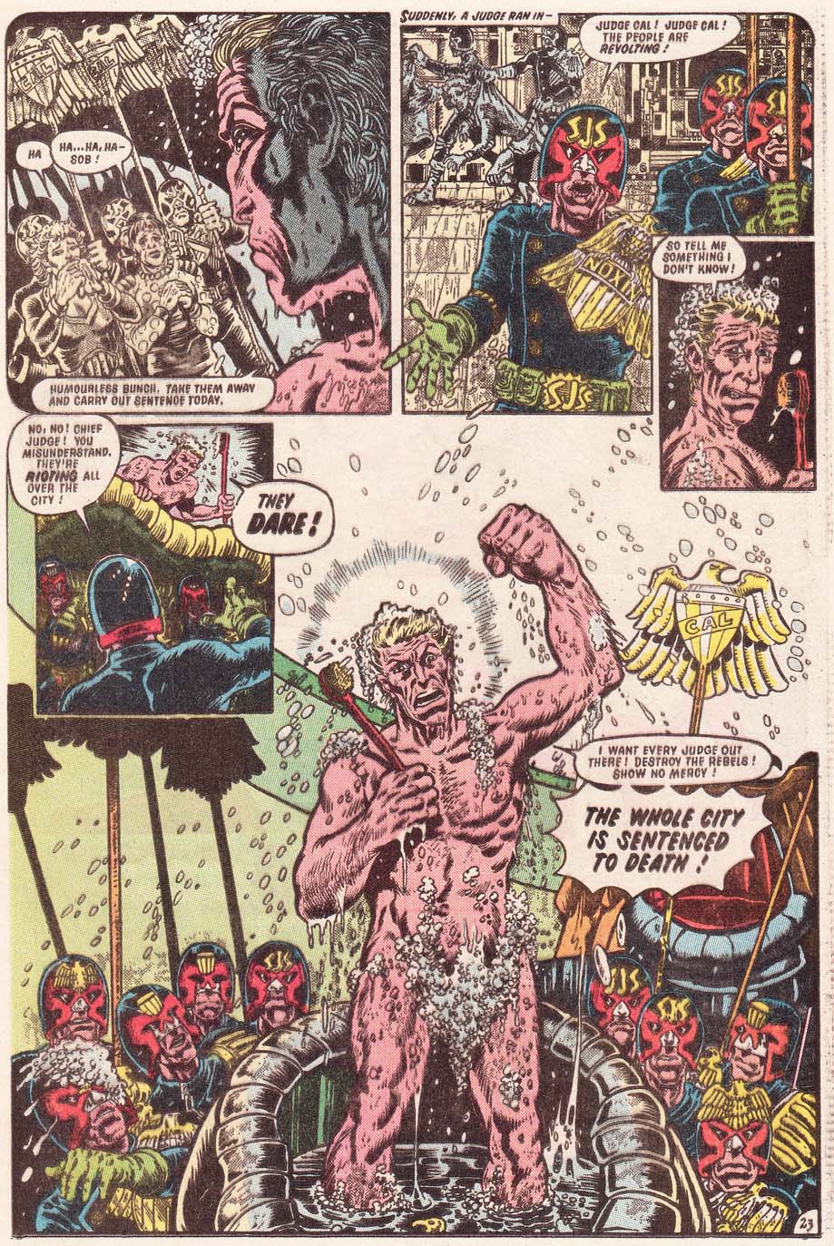 Read online Judge Dredd (1983) comic -  Issue #10 - 24