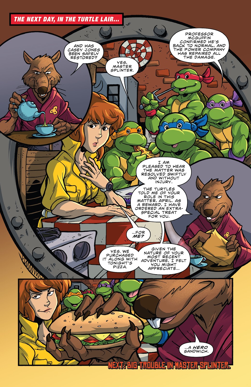 Teenage Mutant Ninja Turtles: Saturday Morning Adventures issue 3 - Page 22