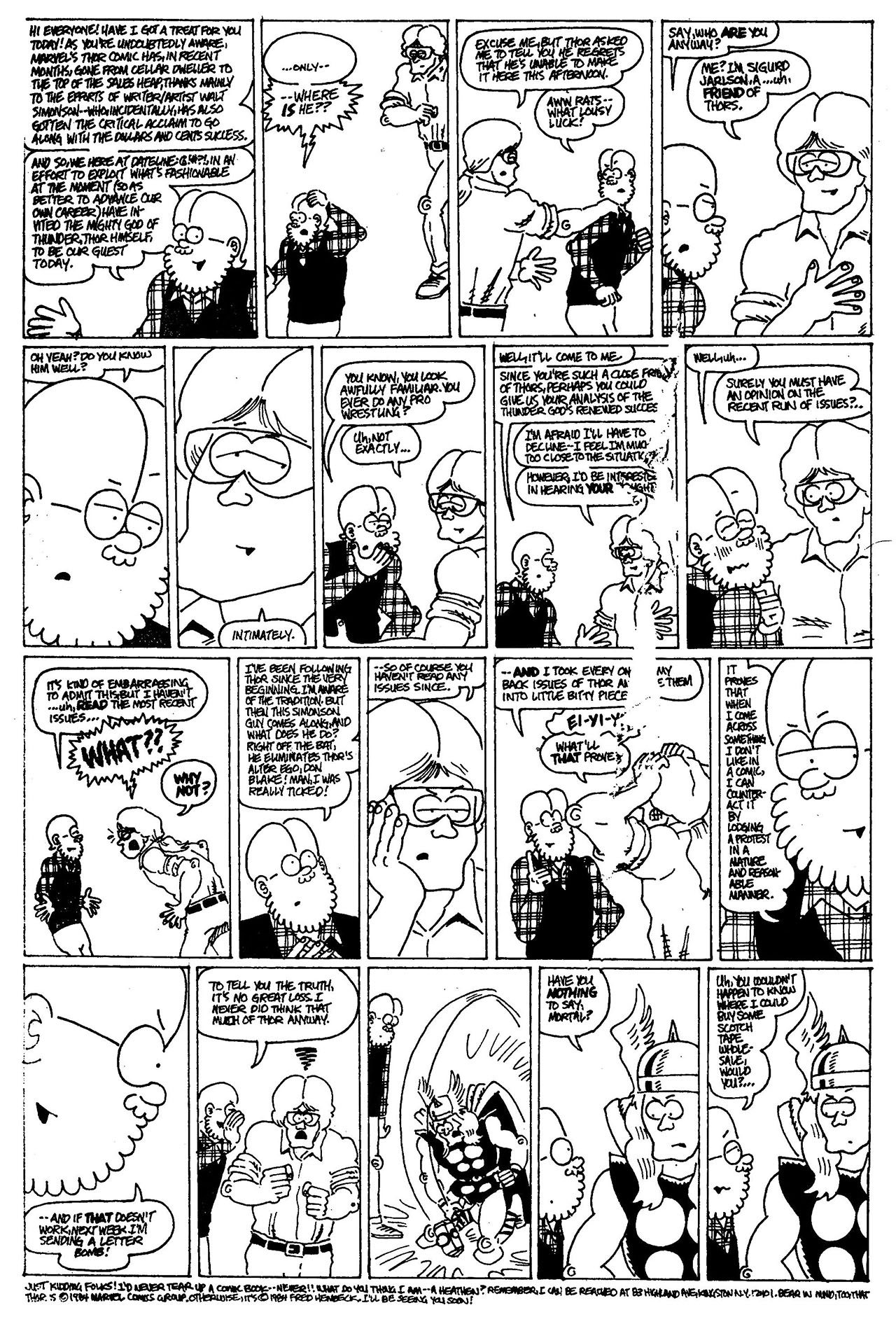 Read online The Nearly Complete Essential Hembeck Archives Omnibus comic -  Issue # TPB (Part 4) - 77