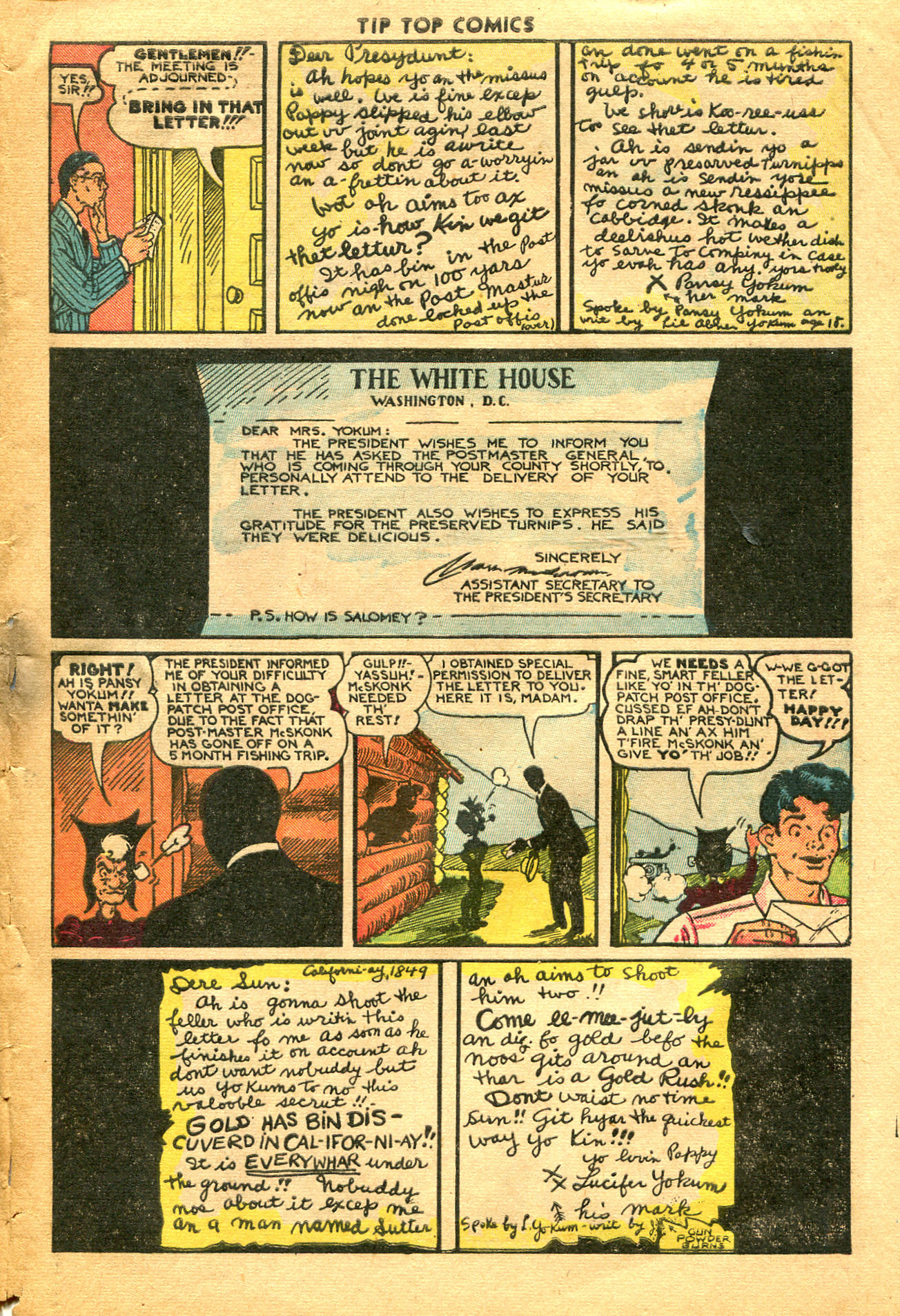 Read online Tip Top Comics comic -  Issue #97 - 7