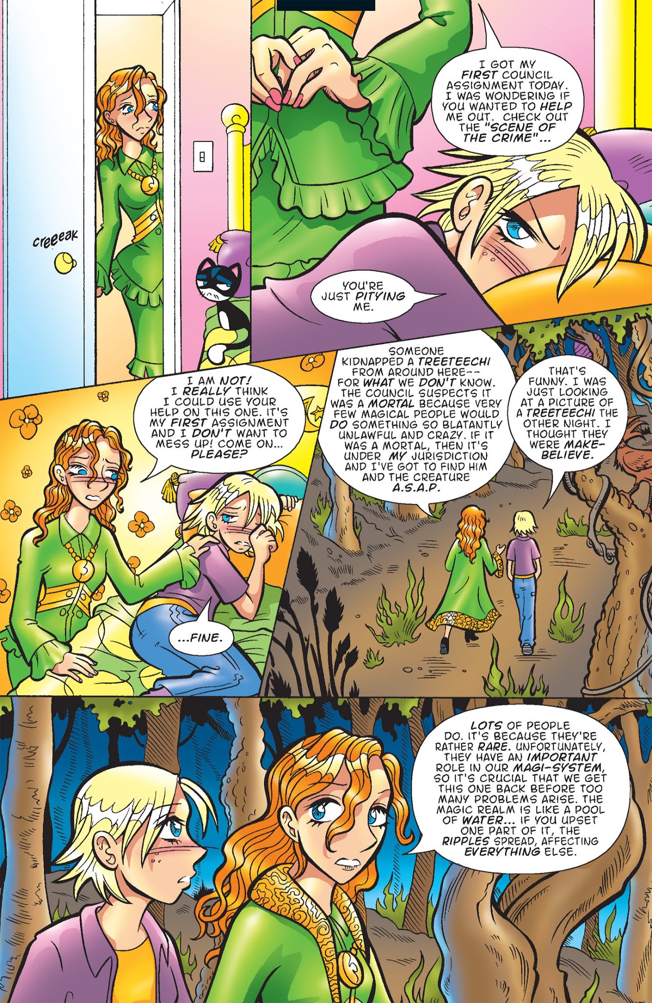 Read online Sabrina the Teenage Witch: The Magic Within comic -  Issue # TPB 1 (Part 3) - 12