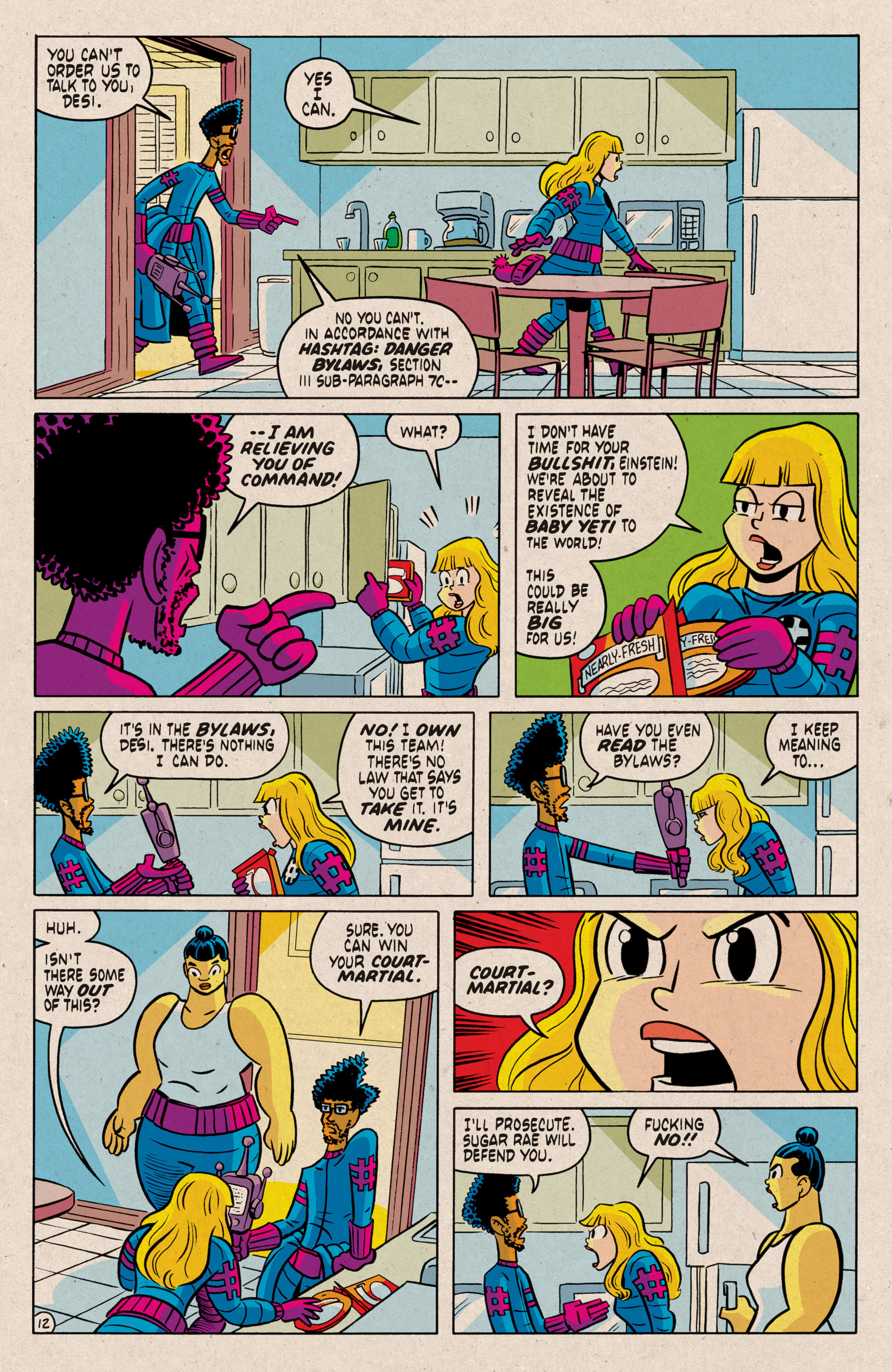 Read online Hashtag Danger comic -  Issue #1 - 14