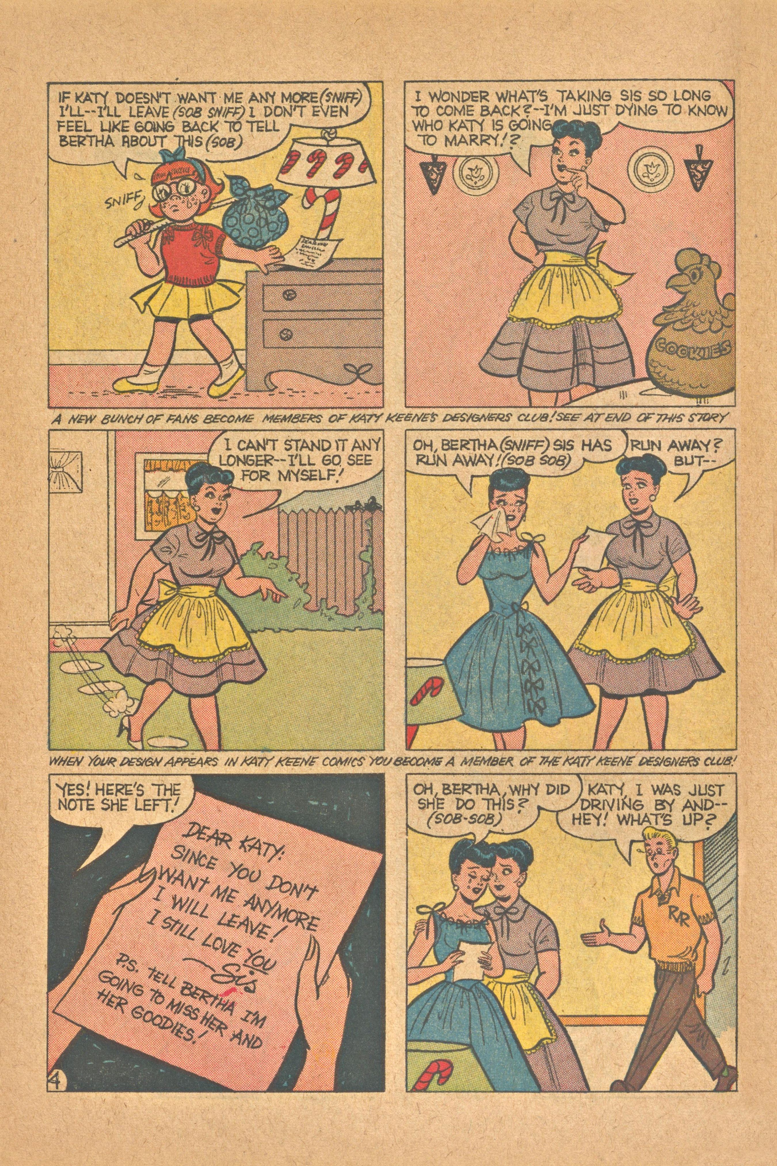 Read online Katy Keene (1949) comic -  Issue #58 - 6