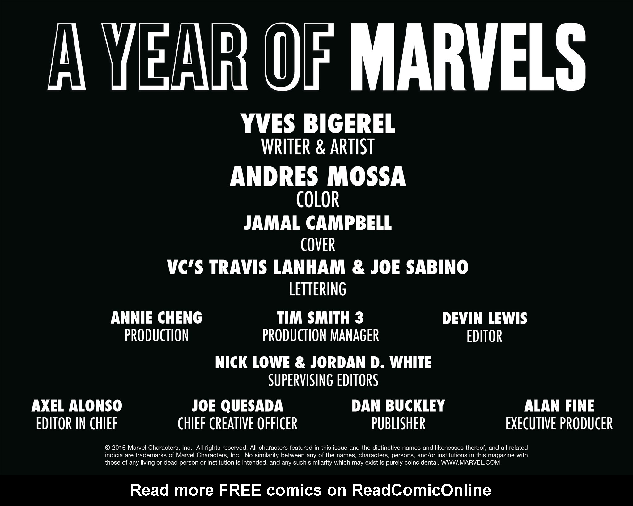 Read online A Year of Marvels: April Infinite Comic comic -  Issue # Full - 63