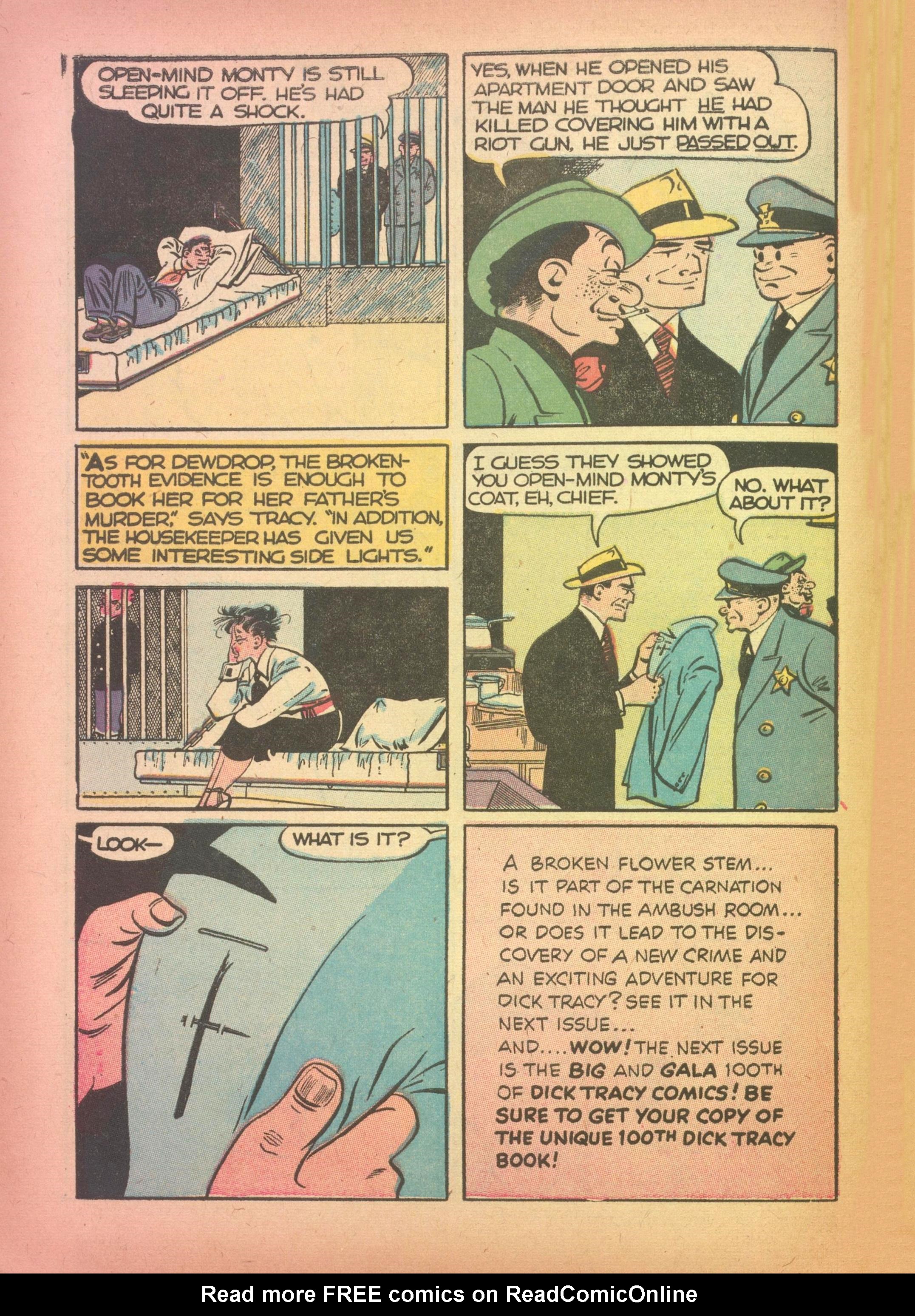 Read online Dick Tracy comic -  Issue #99 - 28