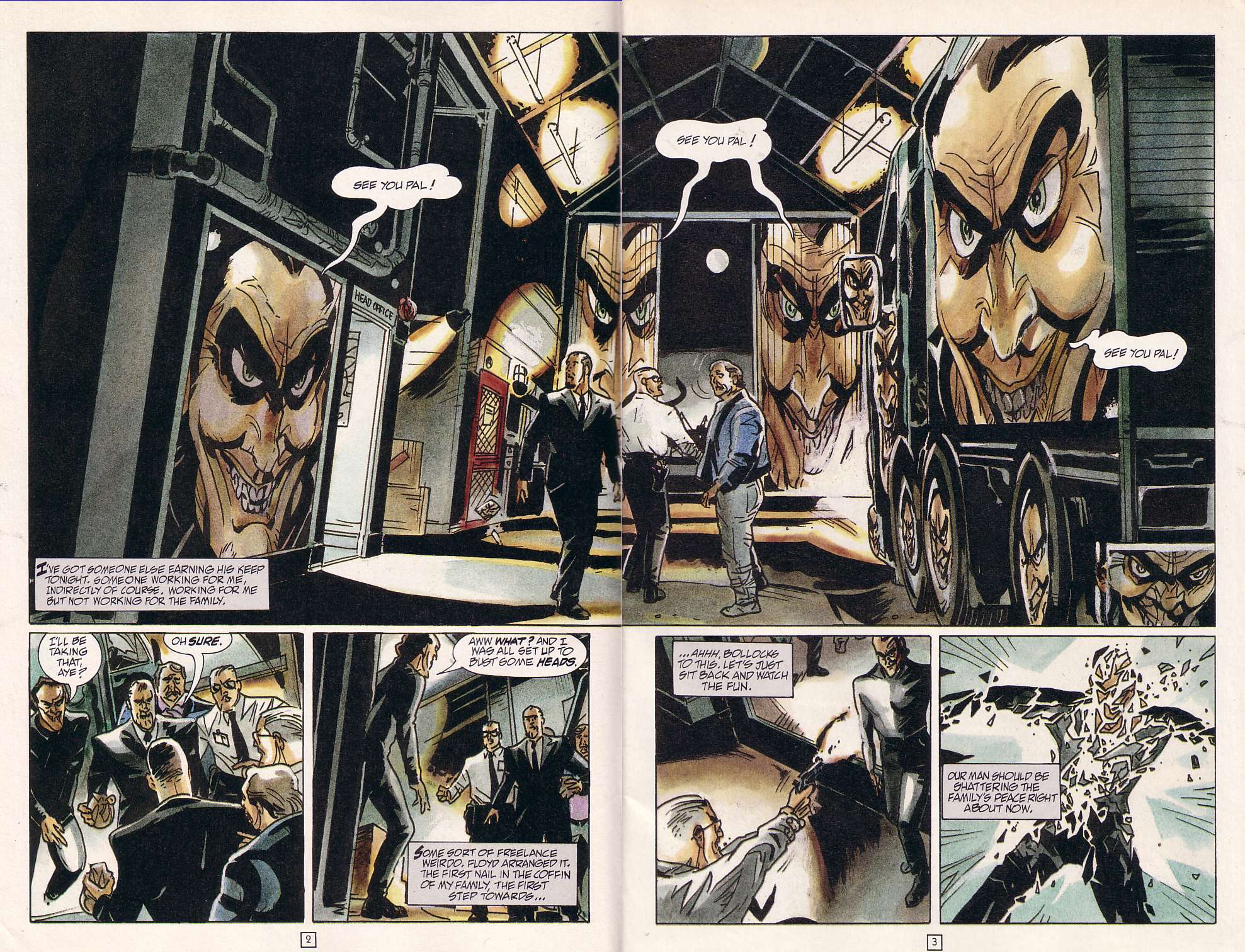 Read online Mobfire comic -  Issue #3 - 5