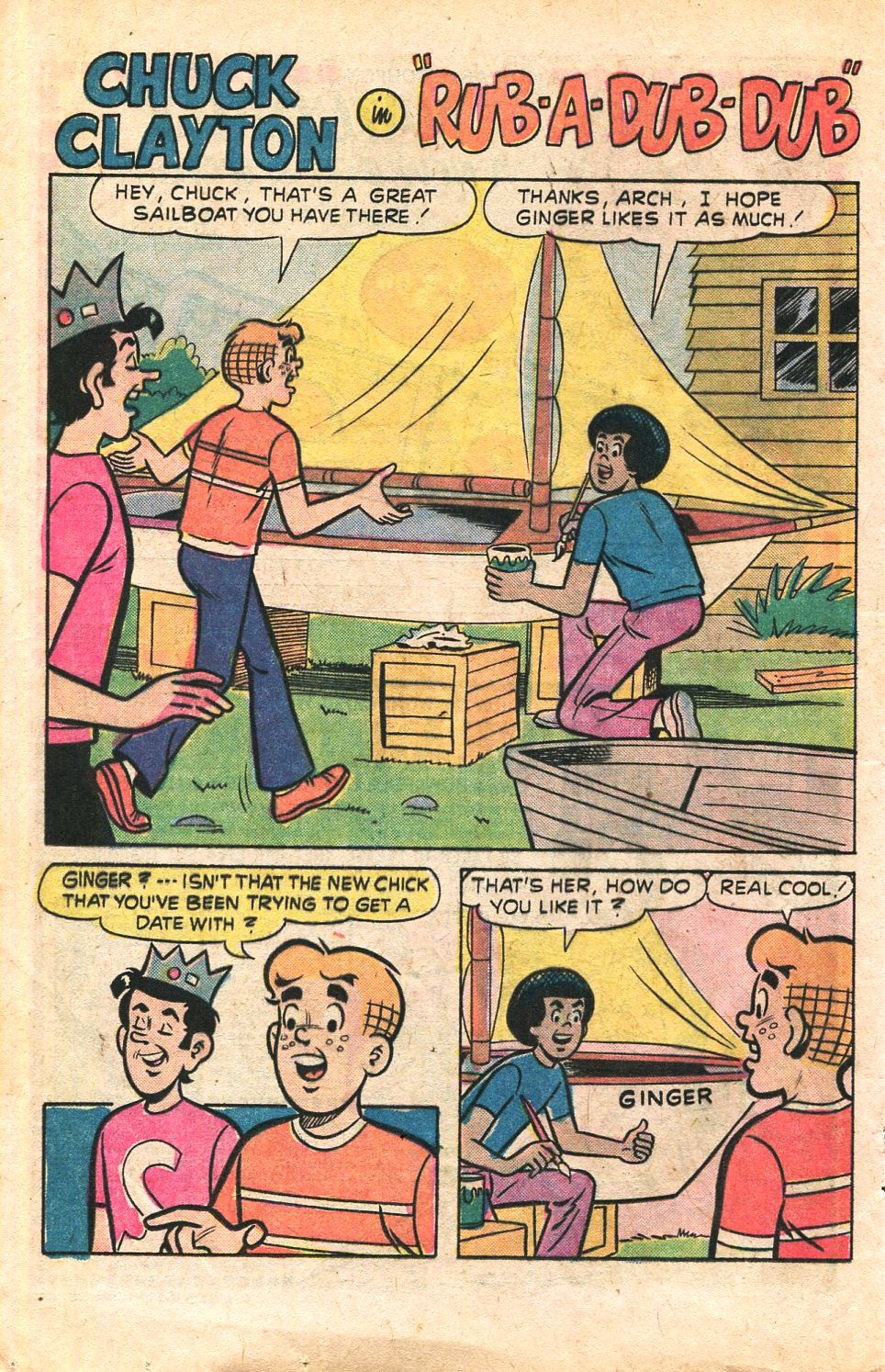 Read online Archie's TV Laugh-Out comic -  Issue #35 - 20
