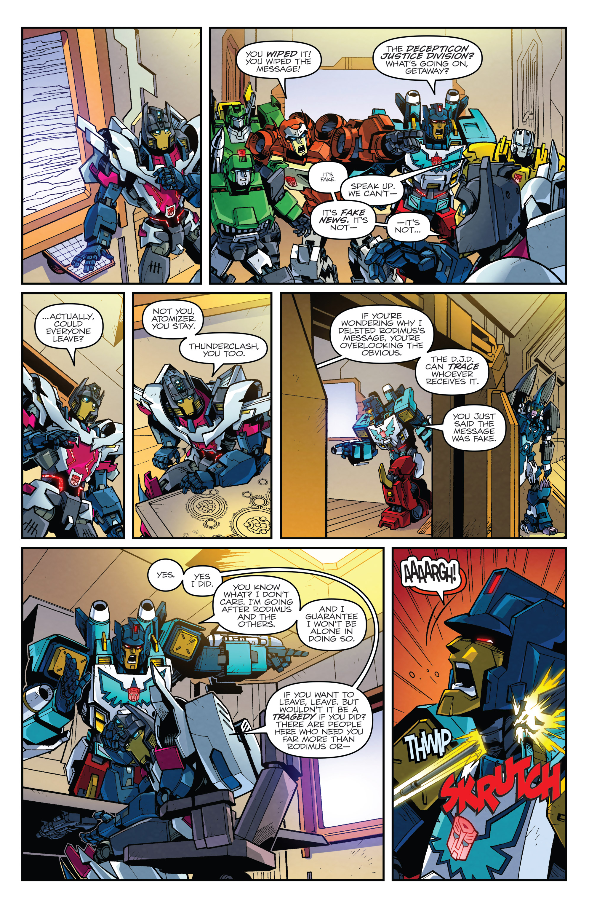 Read online The Transformers: Lost Light comic -  Issue #11 - 17