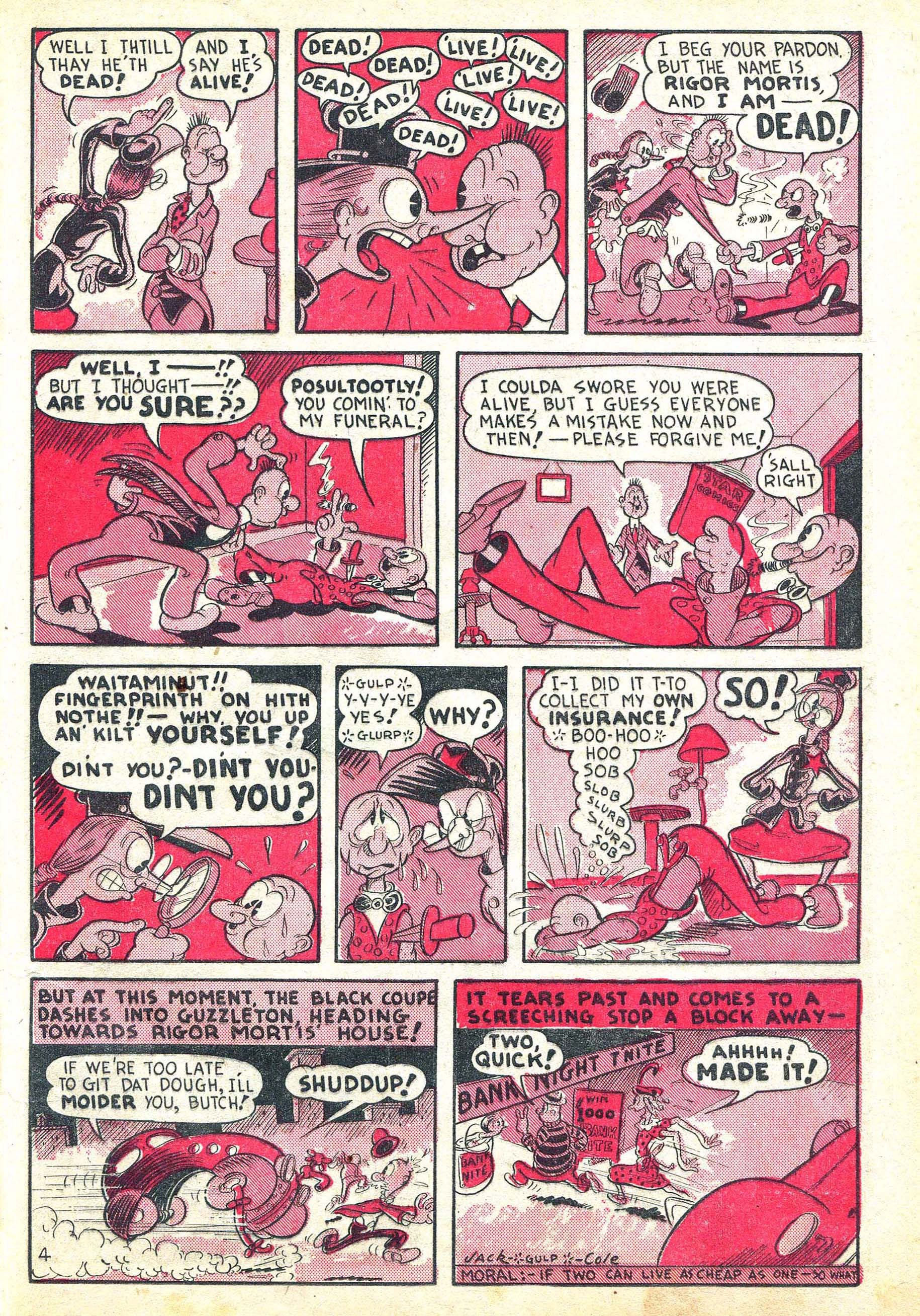 Read online Funny Pages comic -  Issue #25 - 26