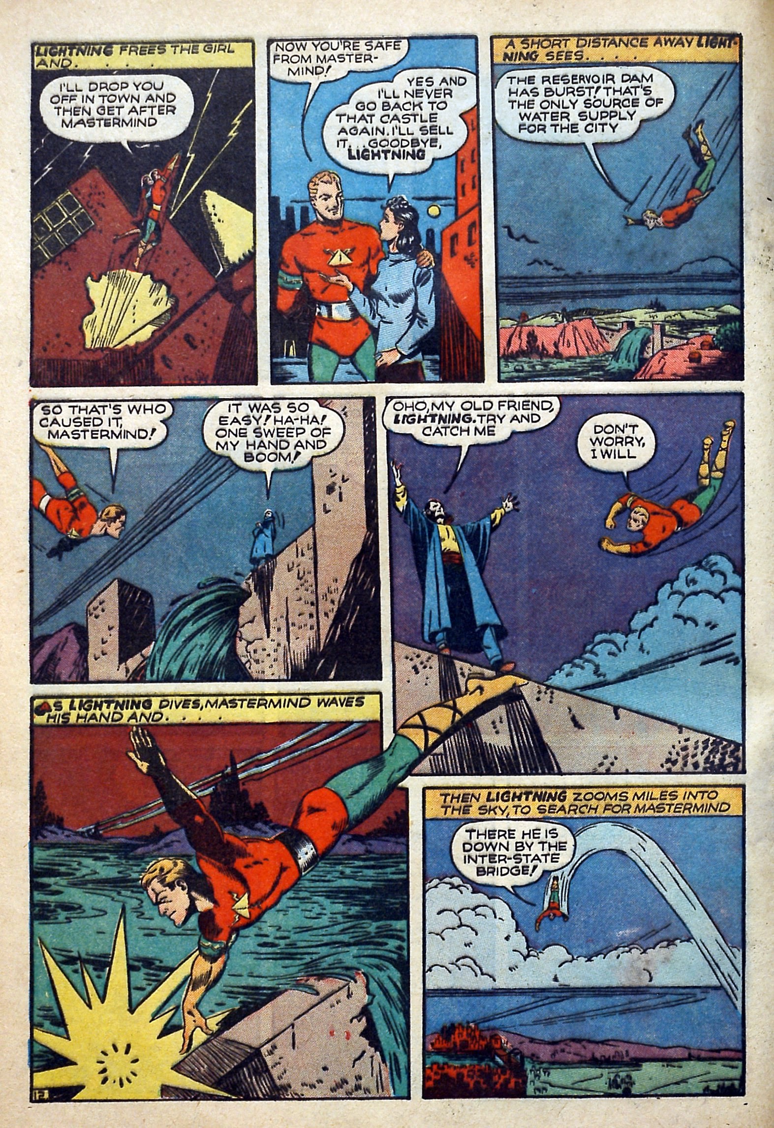 Read online Lightning Comics comic -  Issue #7 - 14
