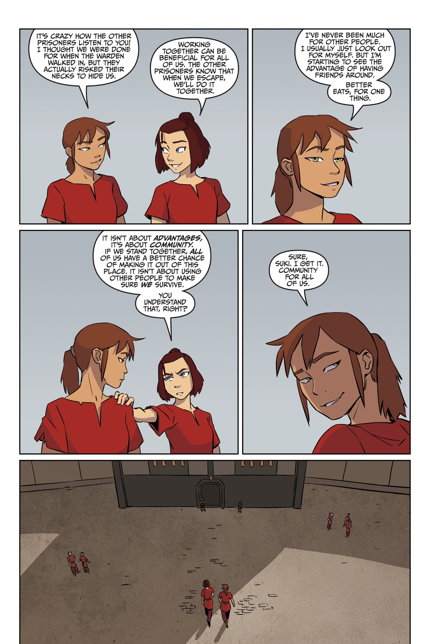 Read online Avatar: The Last Airbender – Suki, Alone comic -  Issue # TPB - 38