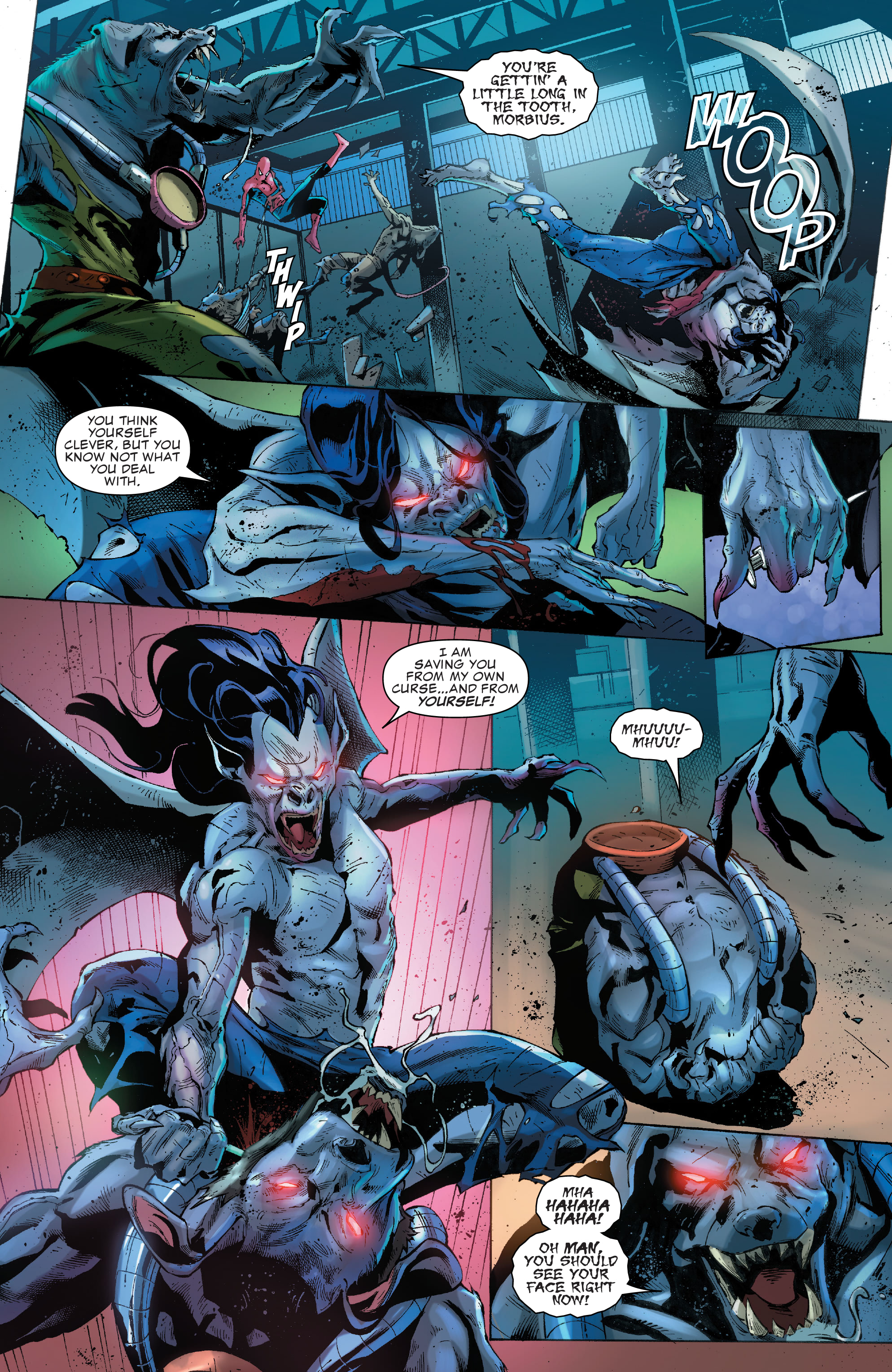 Read online Morbius comic -  Issue #5 - 9