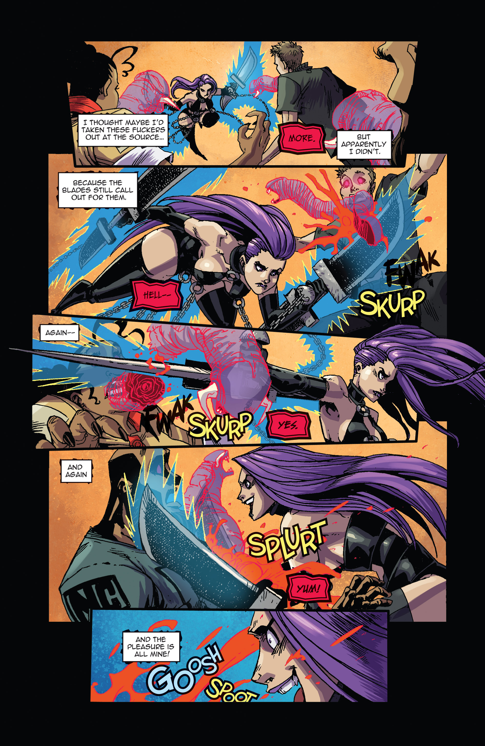 Read online Vampblade comic -  Issue #5 - 11