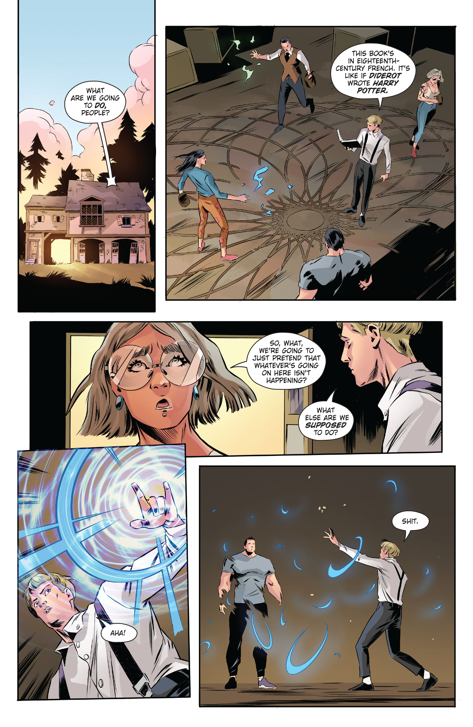 Read online The Magicians comic -  Issue #3 - 14