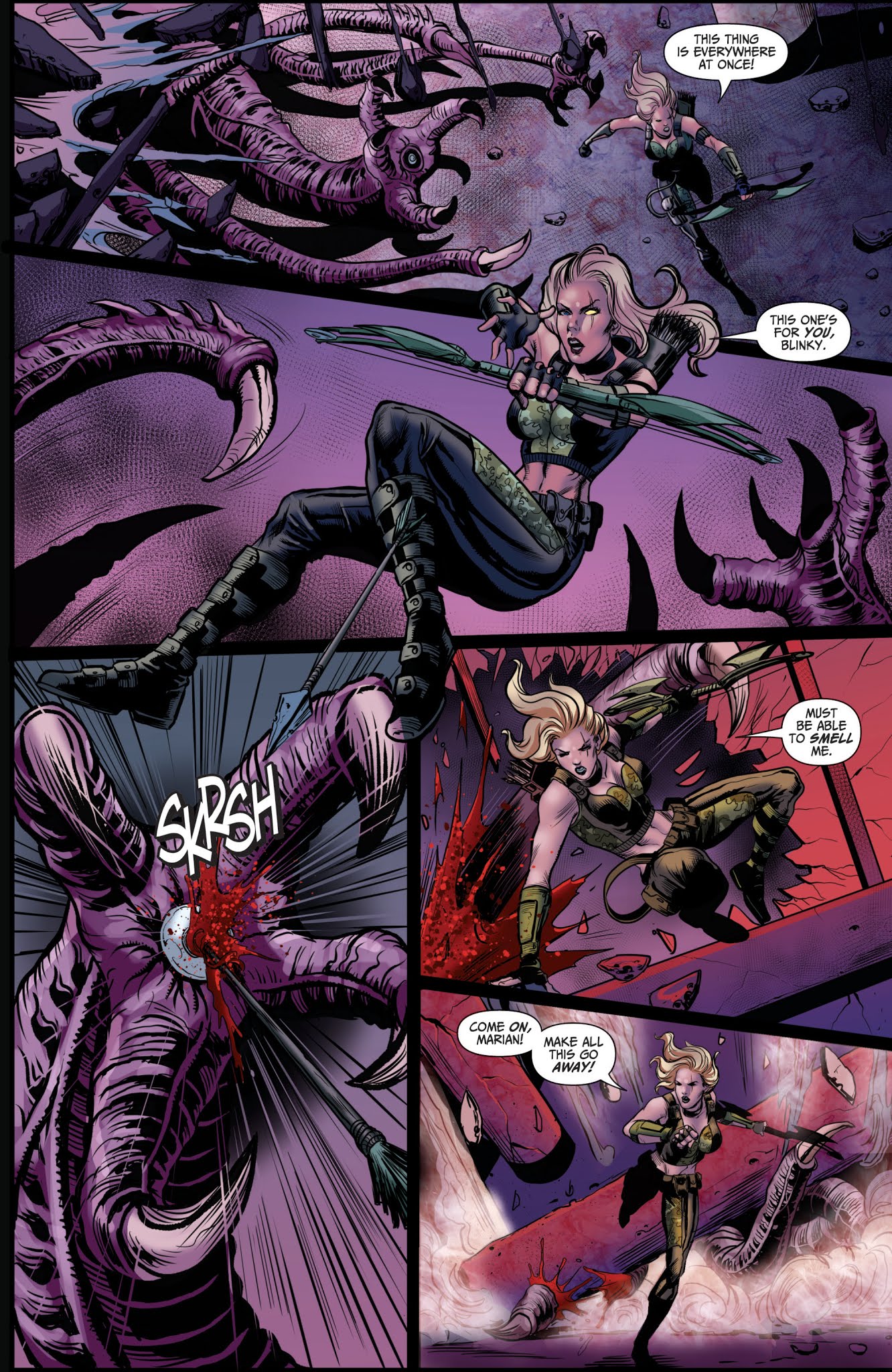 Read online Robyn Hood: The Curse comic -  Issue #6 - 17