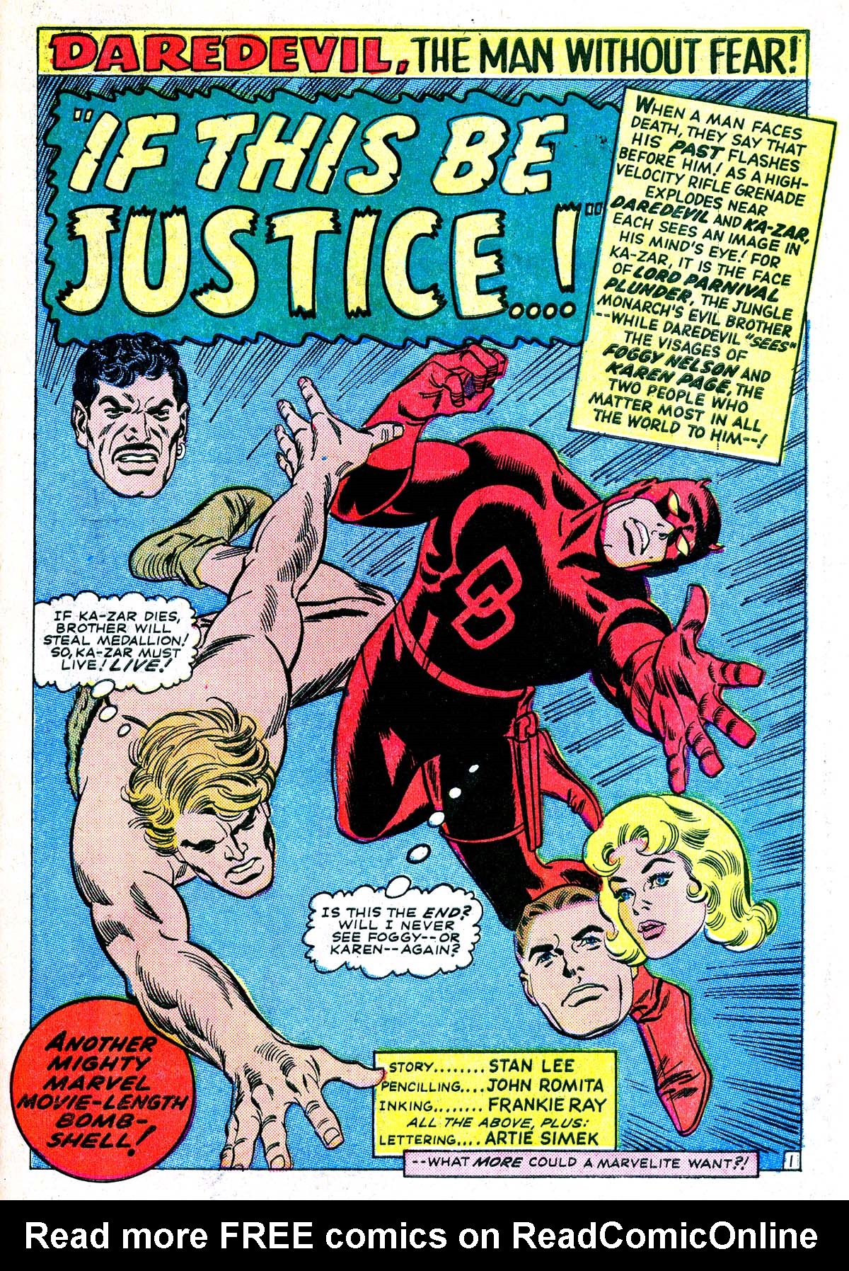 Read online Ka-Zar (1970) comic -  Issue #3 - 22