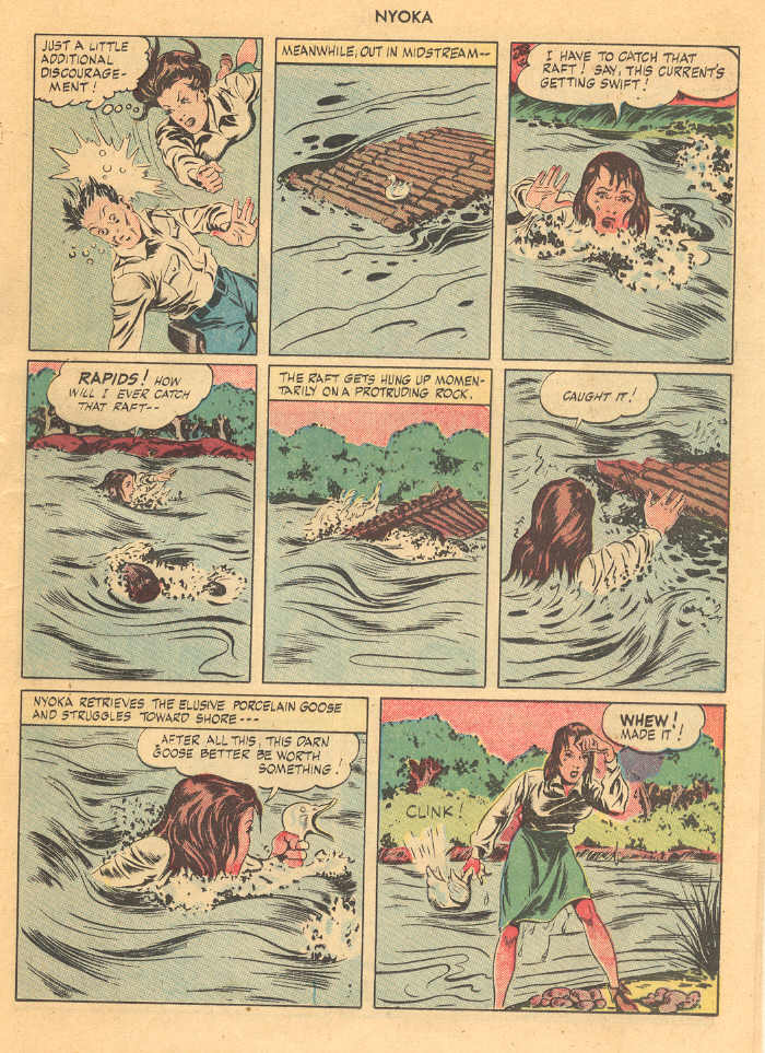 Read online Nyoka the Jungle Girl (1945) comic -  Issue #4 - 17
