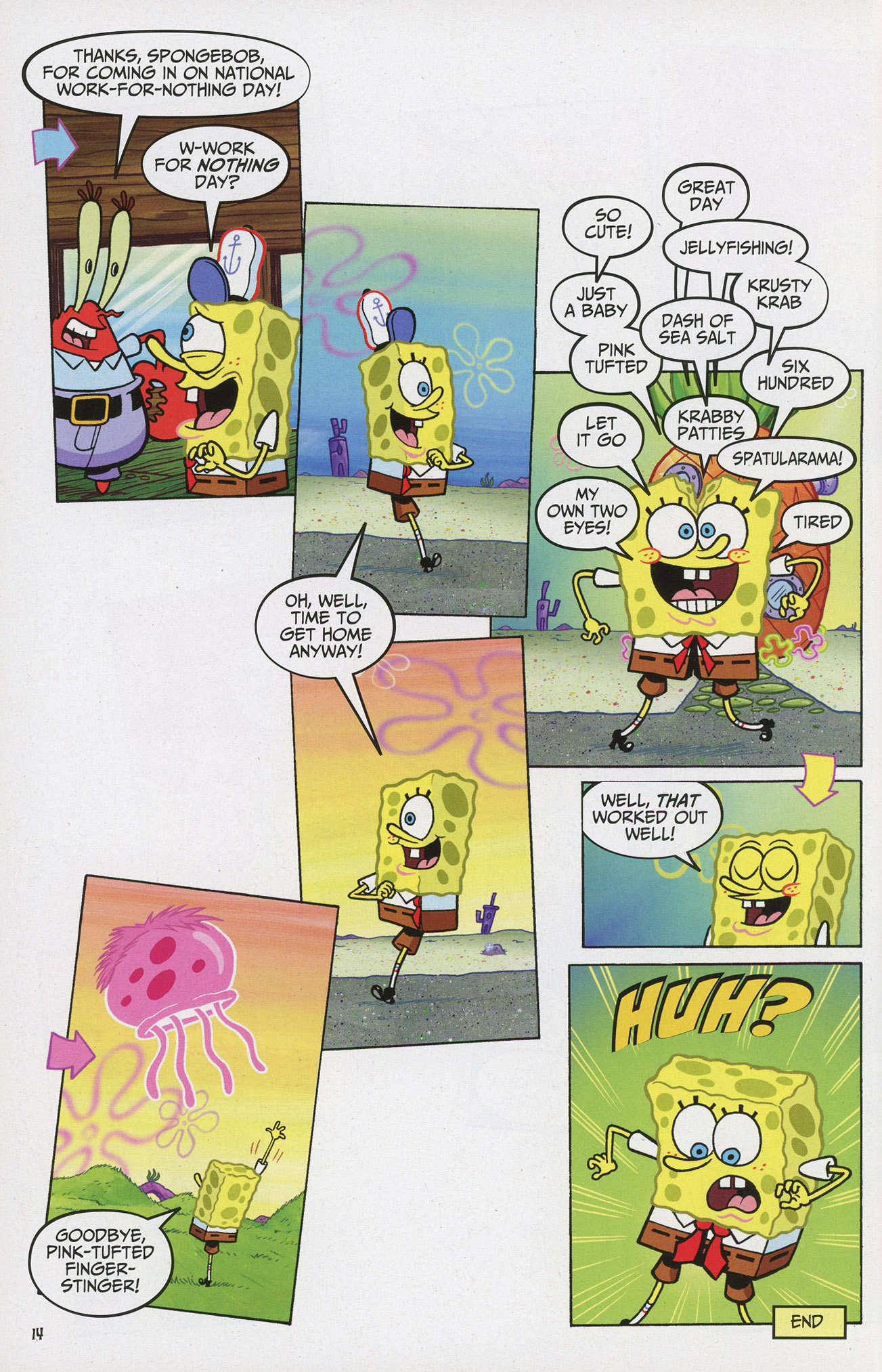 Read online SpongeBob Comics comic -  Issue #2 - 14