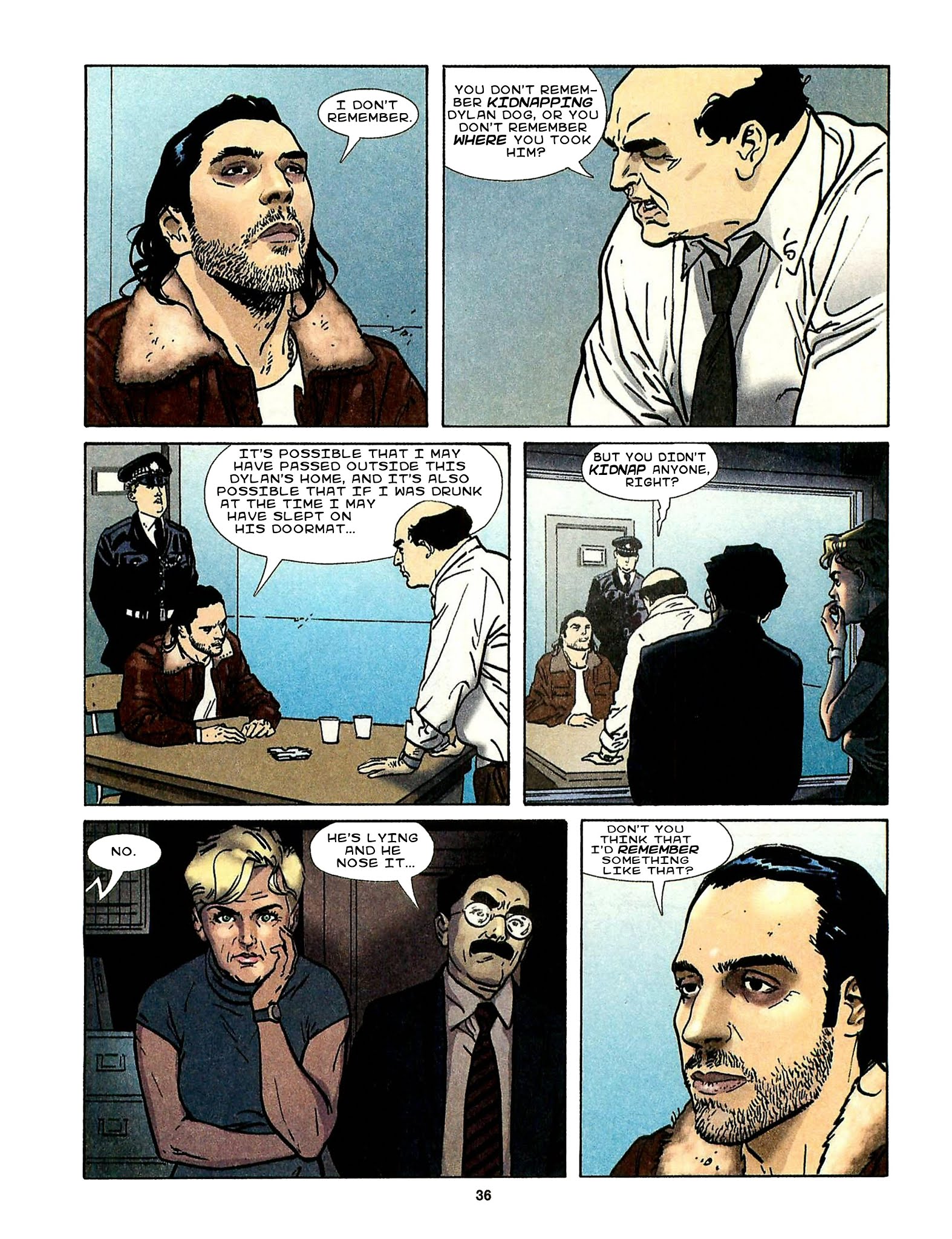 Read online Dylan Dog (1986) comic -  Issue #242 - 35