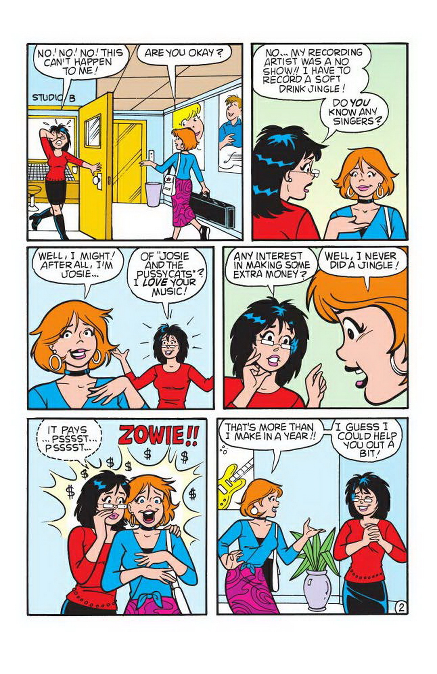 Read online Best of Josie and the Pussycats: Greatest Hits comic -  Issue # TPB (Part 1) - 45