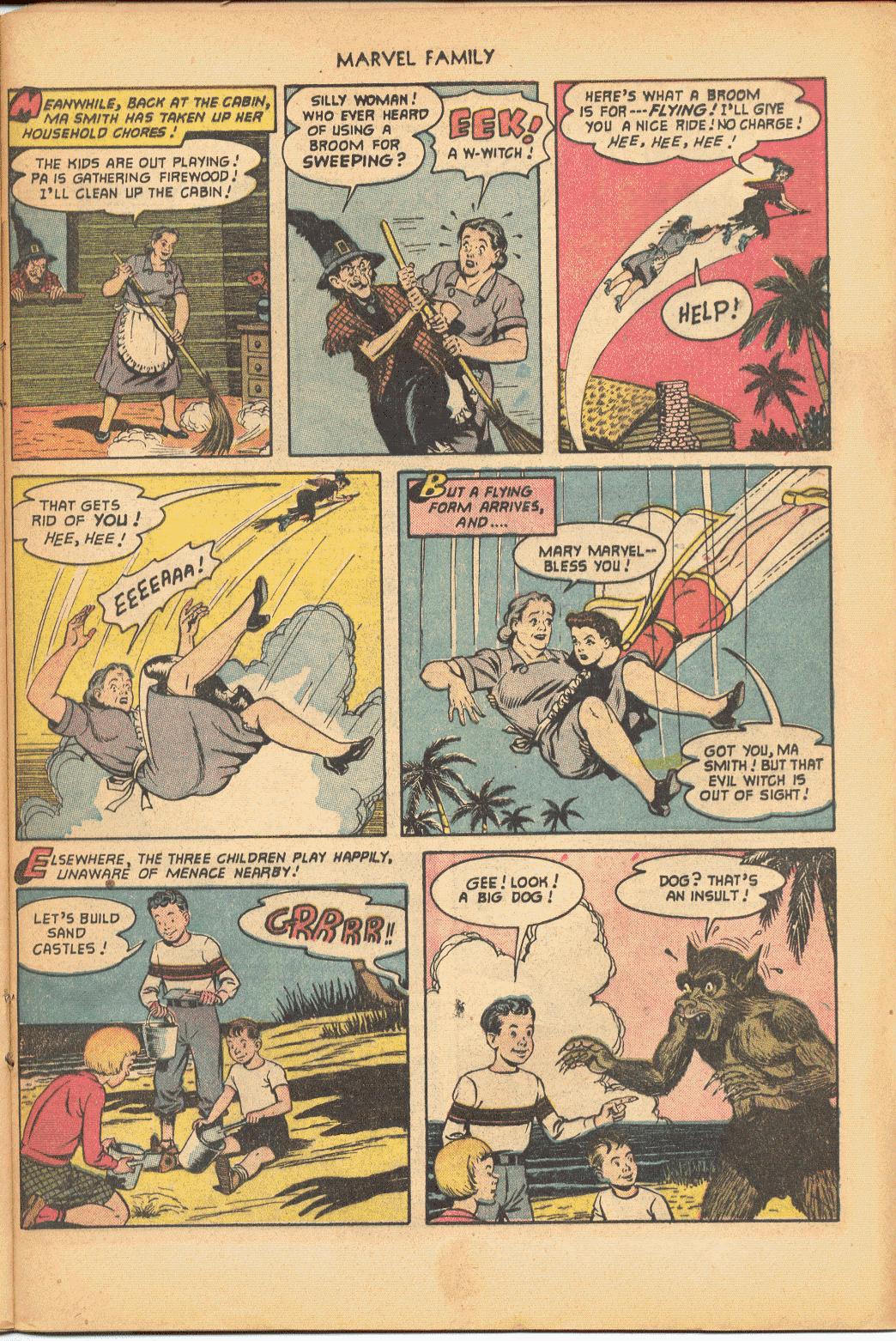 Read online The Marvel Family comic -  Issue #71 - 21