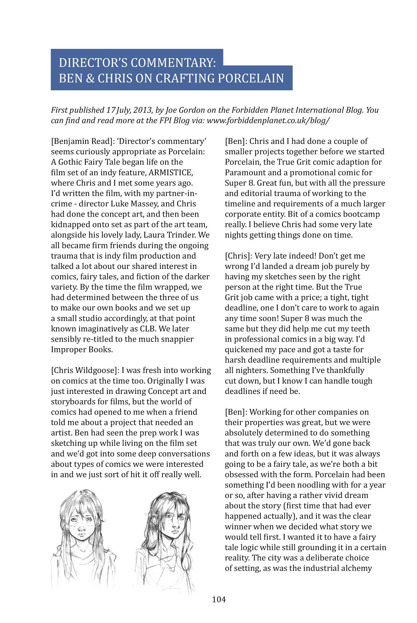Read online Porcelain: A Gothic Fairy Tale comic -  Issue # TPB - 96
